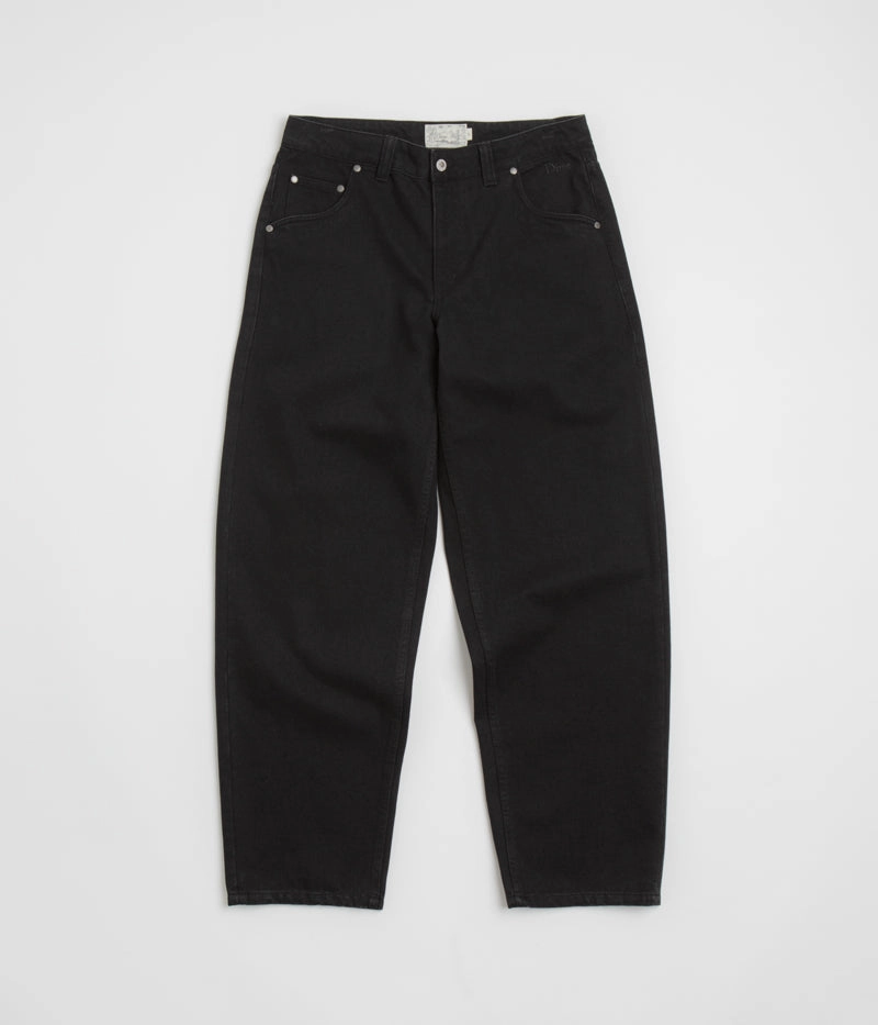Dime Classic Baggy Jeans - Black Work Outfit Soft Core
