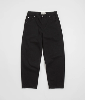 Comfortable Waistband DurableReinforcedMaterial Dime Classic Baggy Jeans - Black