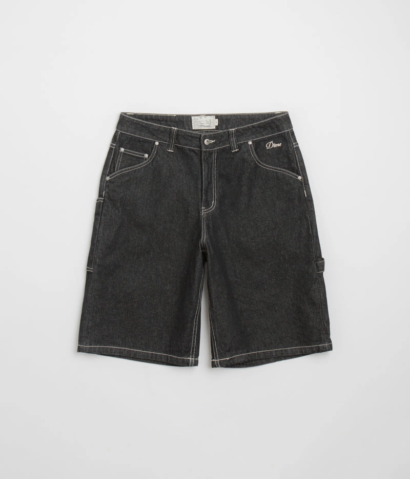 Dime Classic Denim Shorts - Black Washed Day Fit