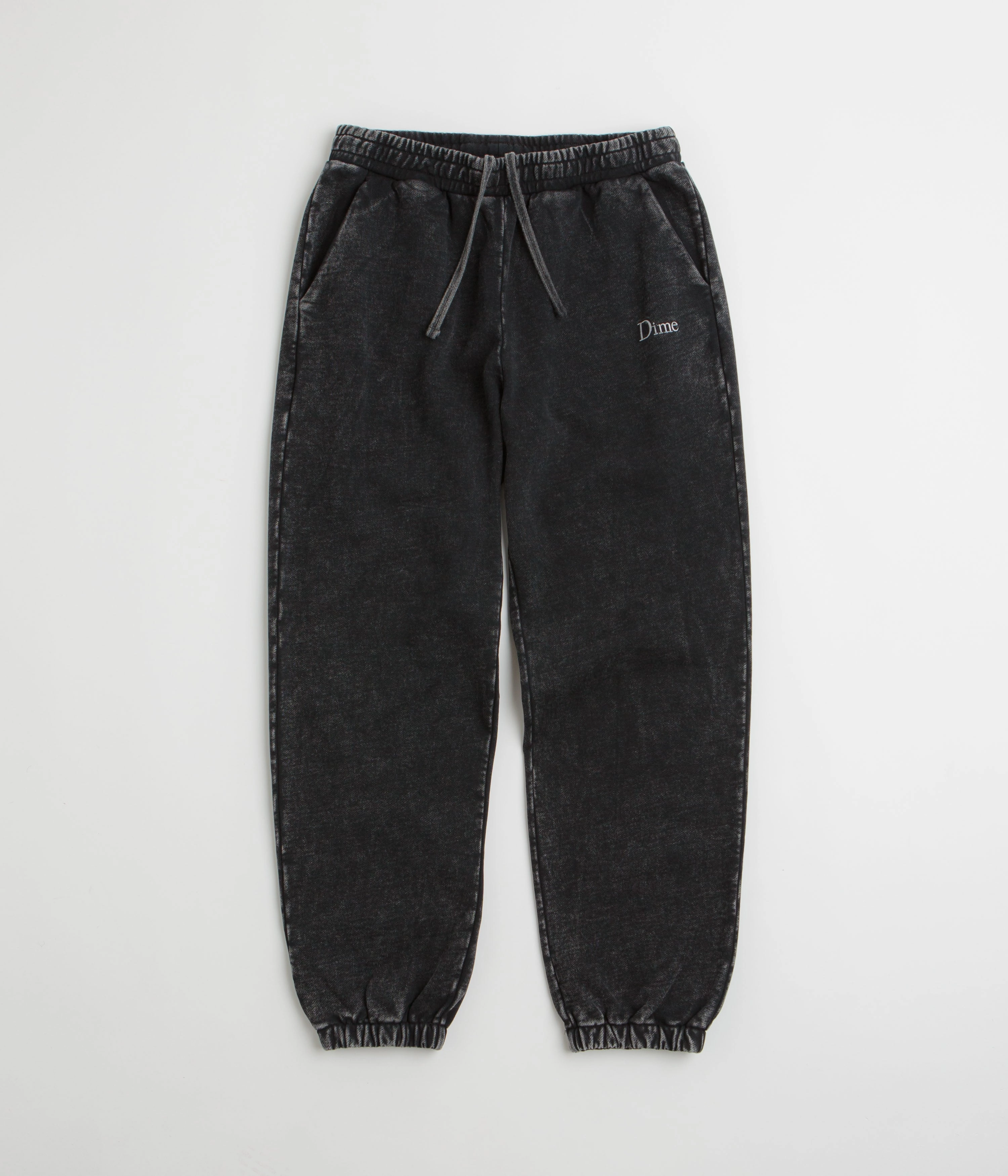 Dime Classic French Terry Sweatpants - Faded Black Durable Waistband UltraSoftLining