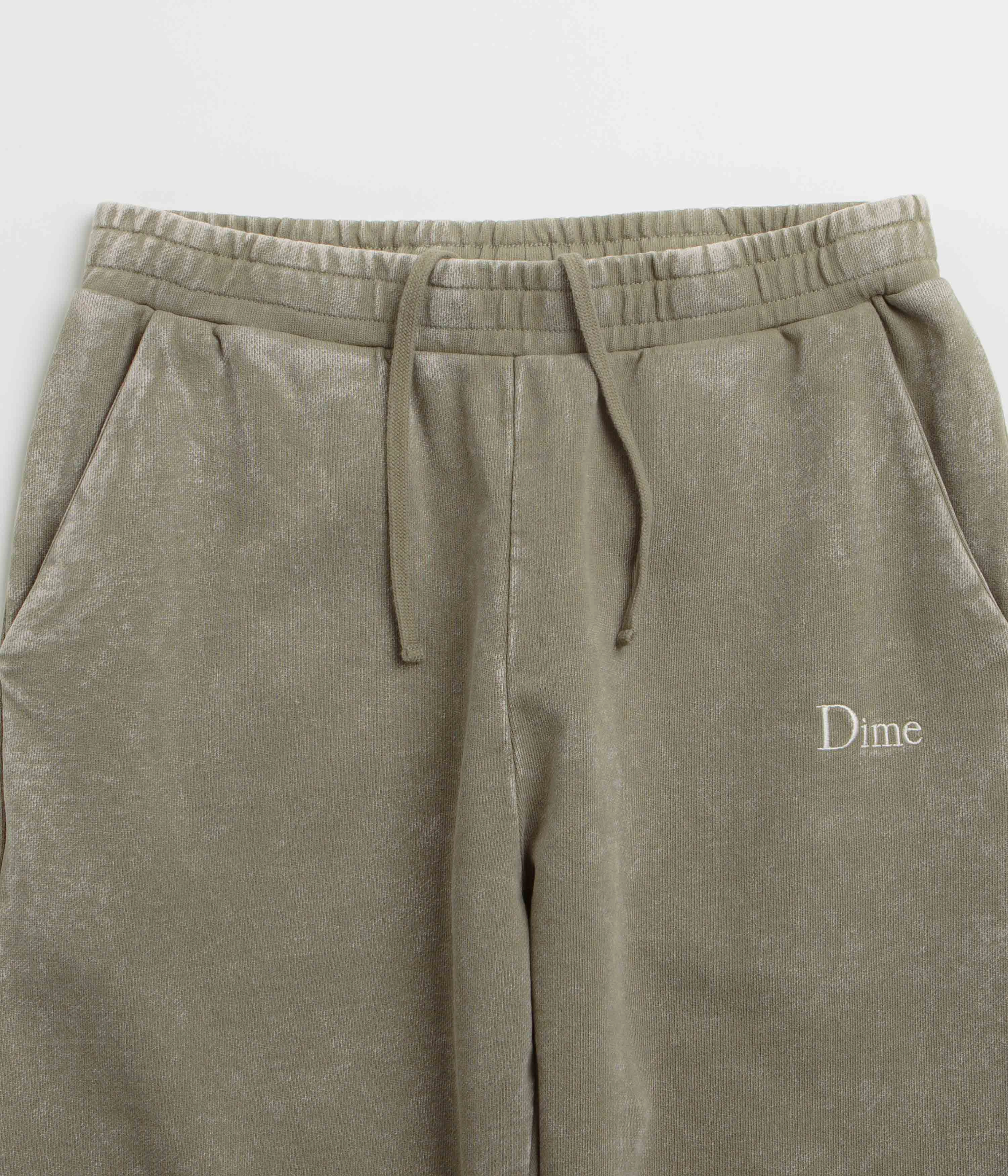 Dime Classic French Terry Sweatpants - Faded Cement Tear Resistant Design