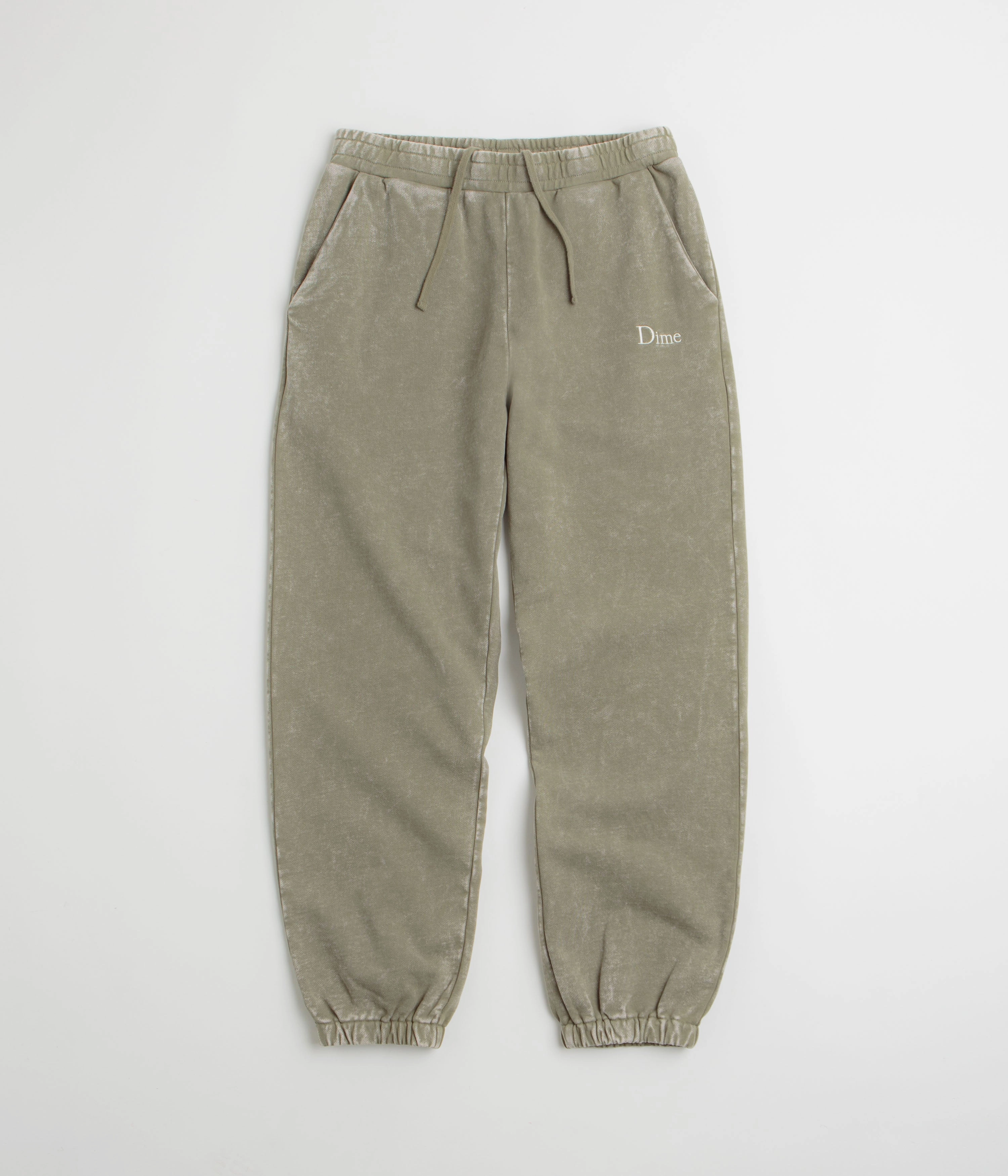 AntiSnagZippers Functional Style Dime Classic French Terry Sweatpants - Faded Cement
