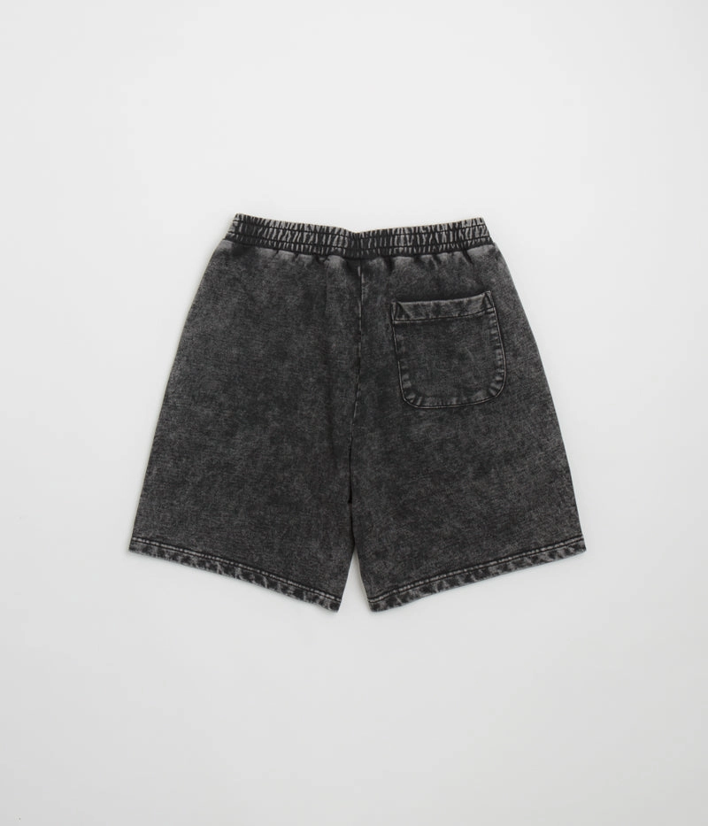 activewear option Dime Cyclone French Terry Shorts - Black Snow Washed