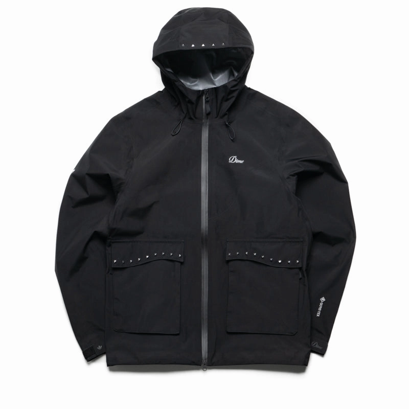 Winter Ready Windbreaker Tech Dime x Adidas Studded GORE-TEX Jacket - Black