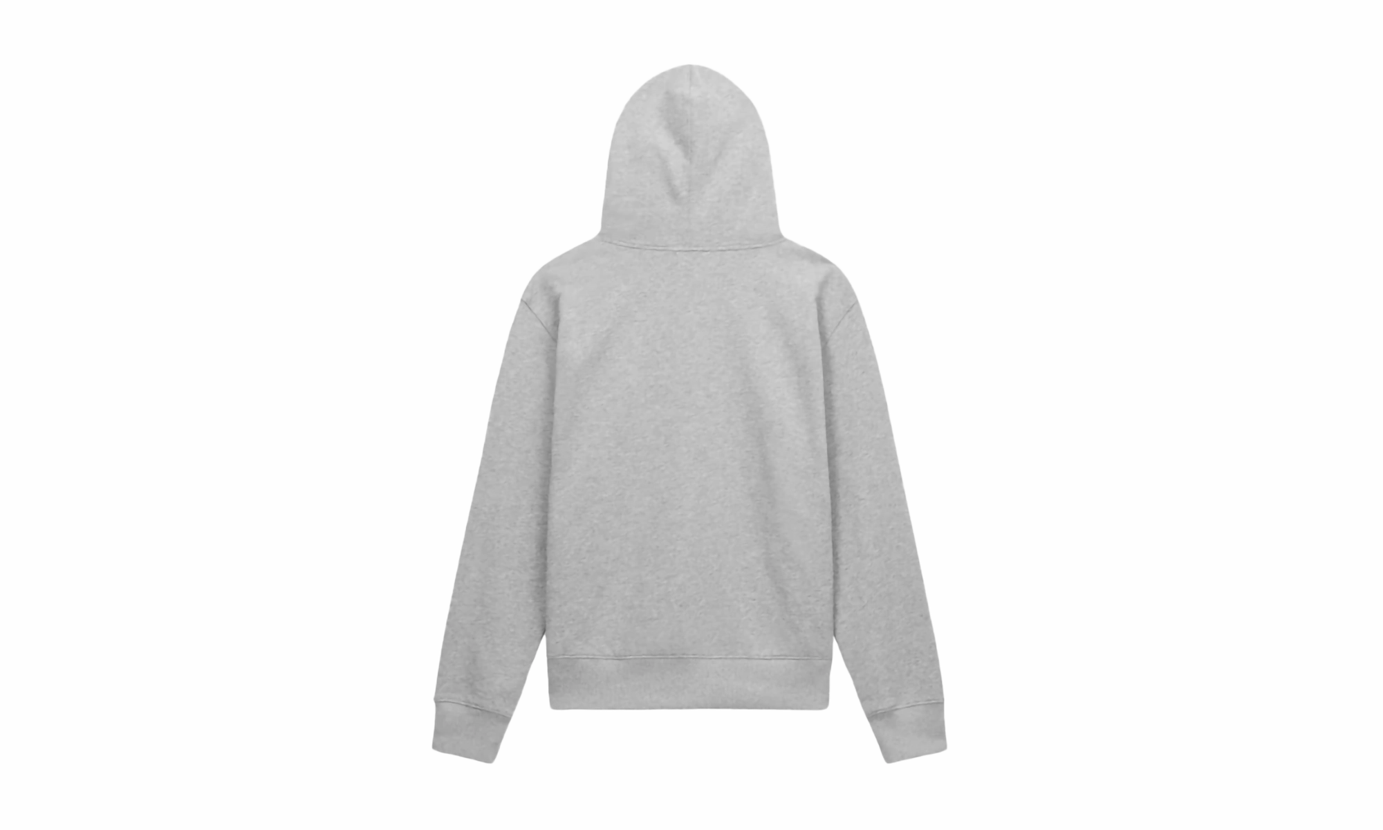 Dion | Heather Hoodie Collegiate Script "Grey"
