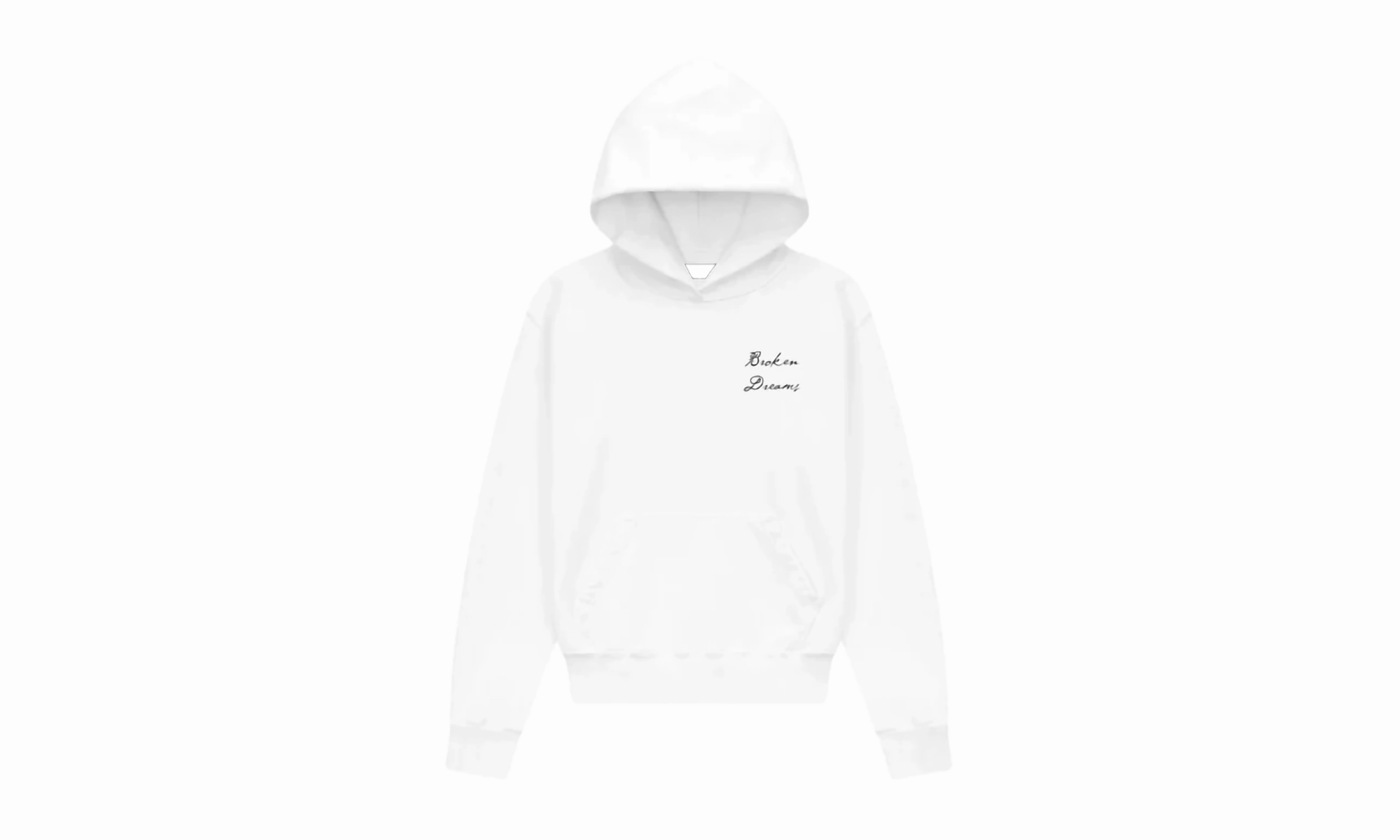 Dion Collegiate Broken Dreams Hoodie "White"