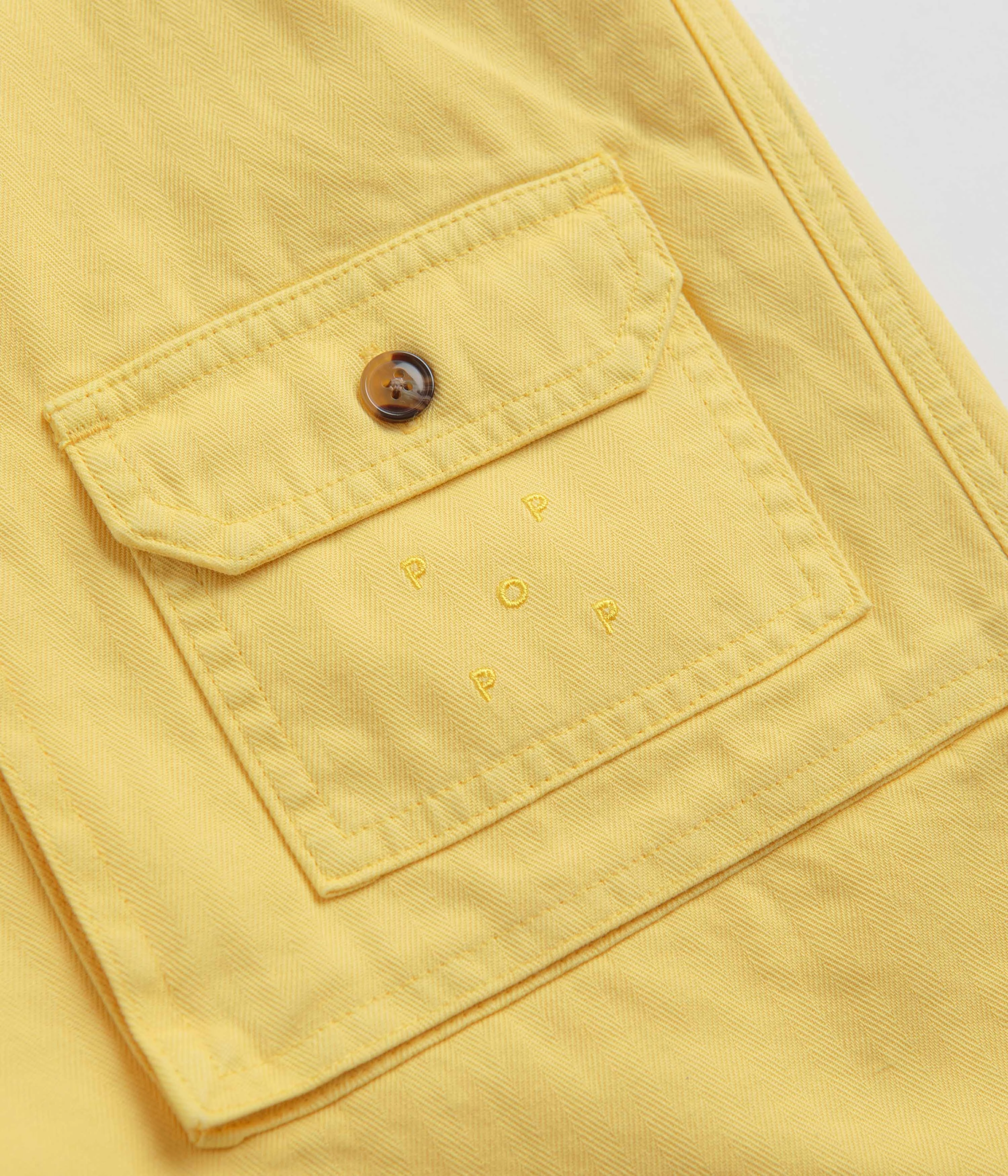 Multi Panel Cut Pop Trading Company Pockets Shorts - Snapdragon