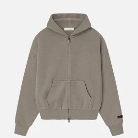 CLASSIC FULL ZIP HOODIE - HOMESTEAD HEATHER Travel Light Polish Glow