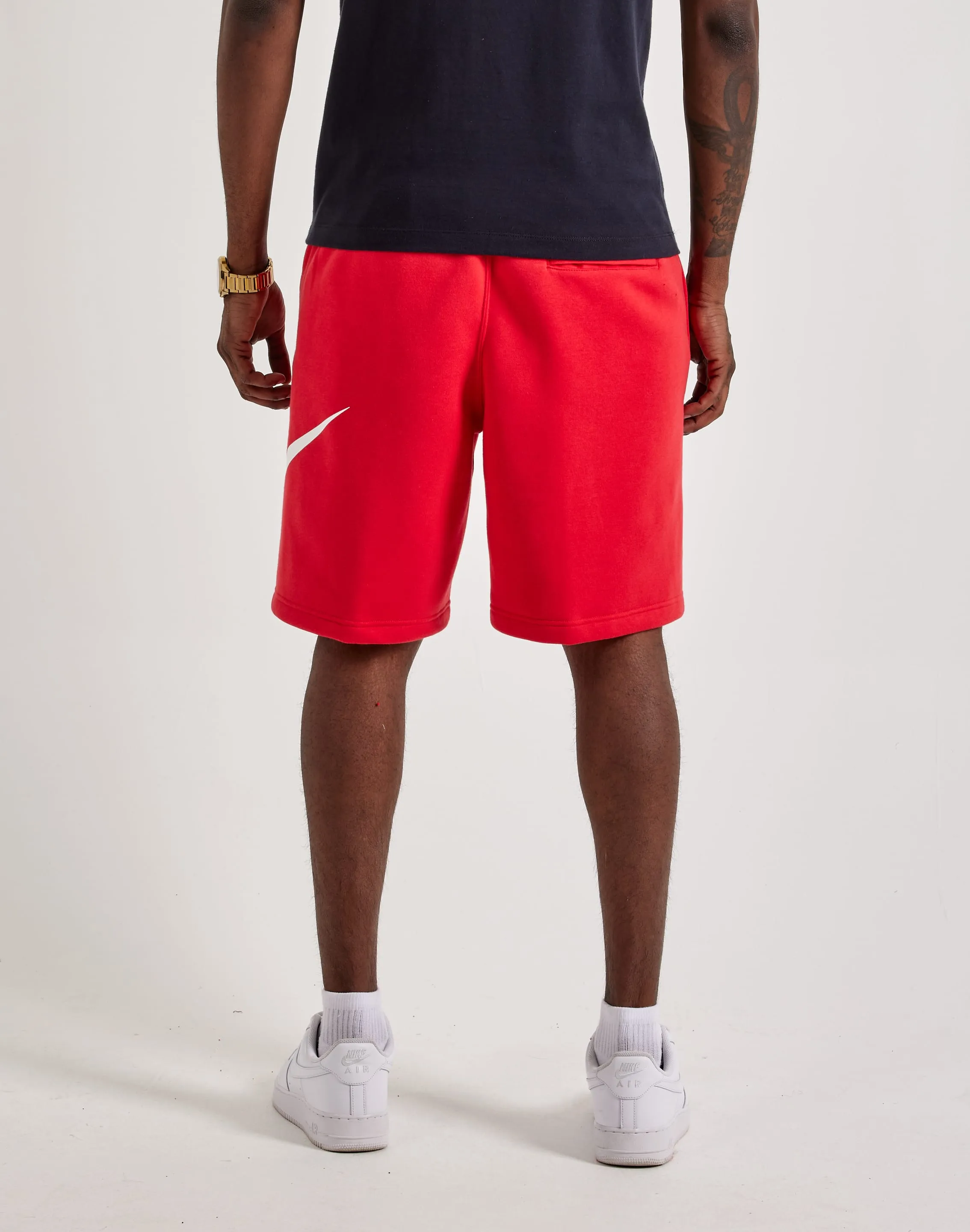 GridTexture MultiPocket System Nike Club Fleece Shorts