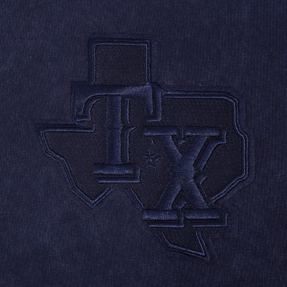 Low Care AntiStaticTechnology Texas Rangers Washed Crew -Mens