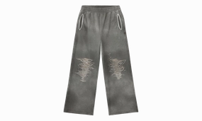 Distressed Sweatpants "Grey"