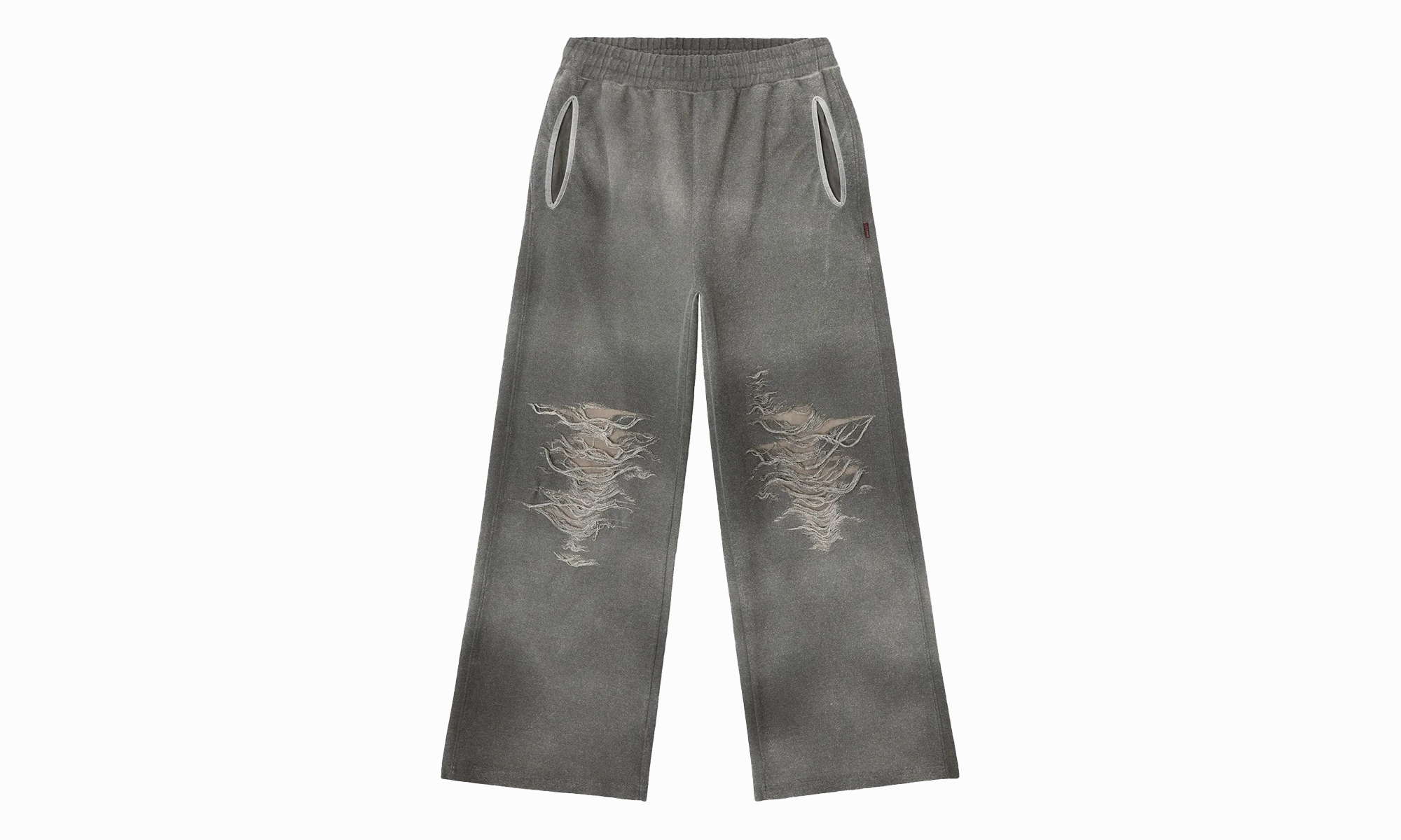 Distressed Sweatpants "Grey"