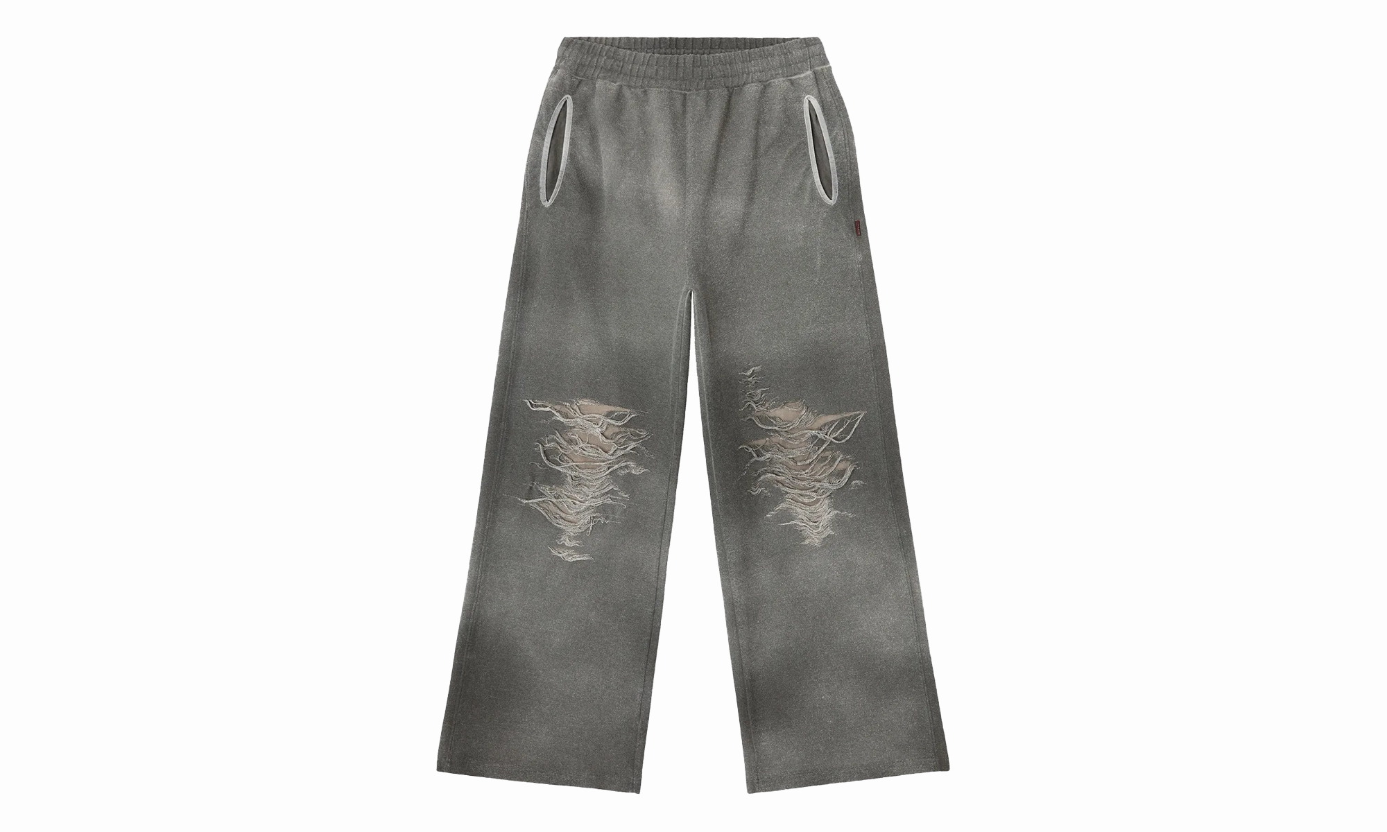 Distressed Sweatpants "Grey"