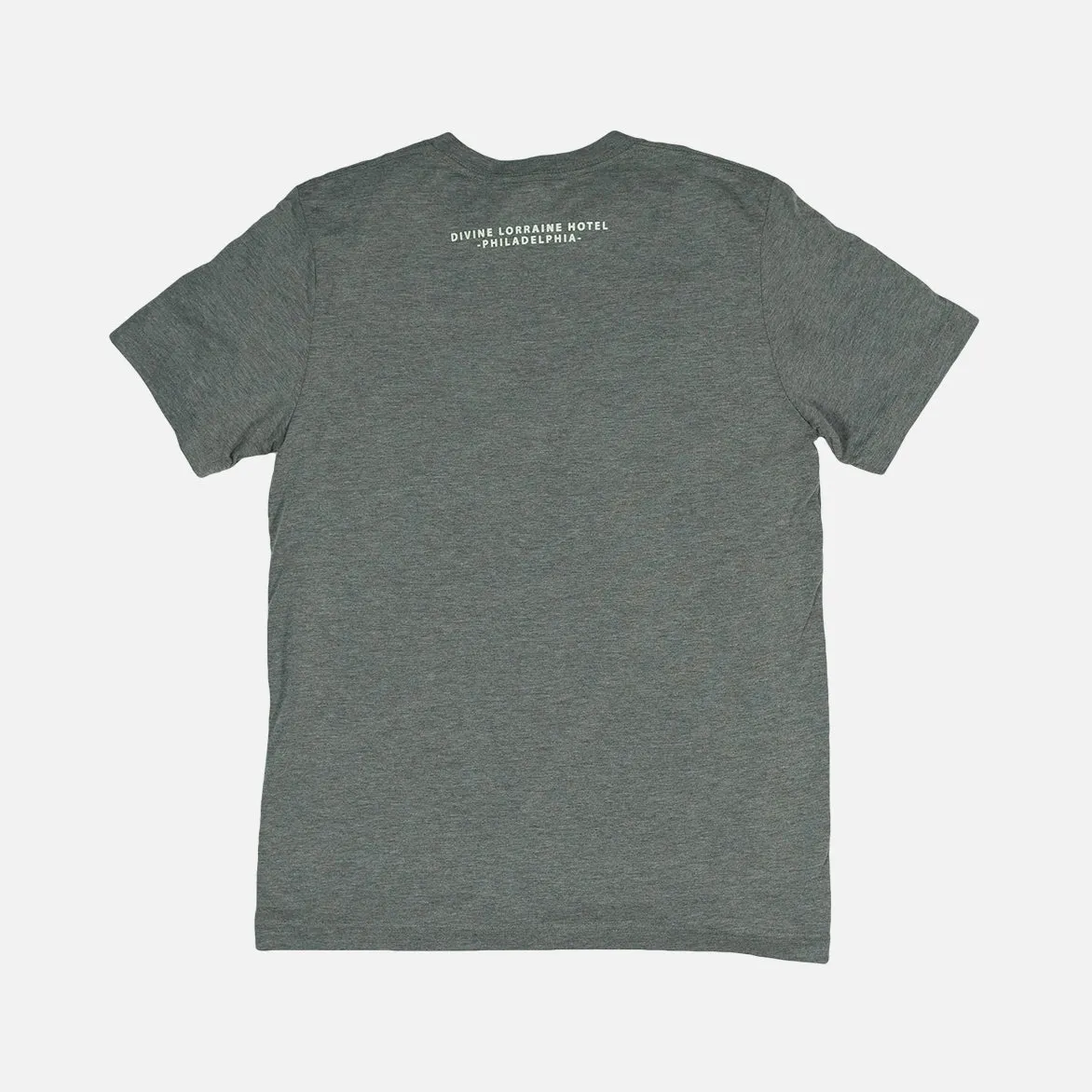 DIVINE TEE - GREY ReinforcedHem