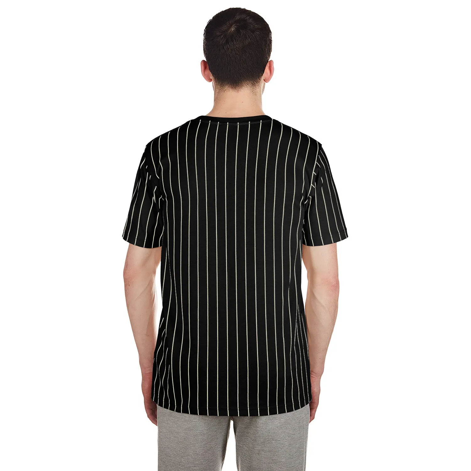Spanish Glow Dodgers Chrome Pinstripe Tee - Mens