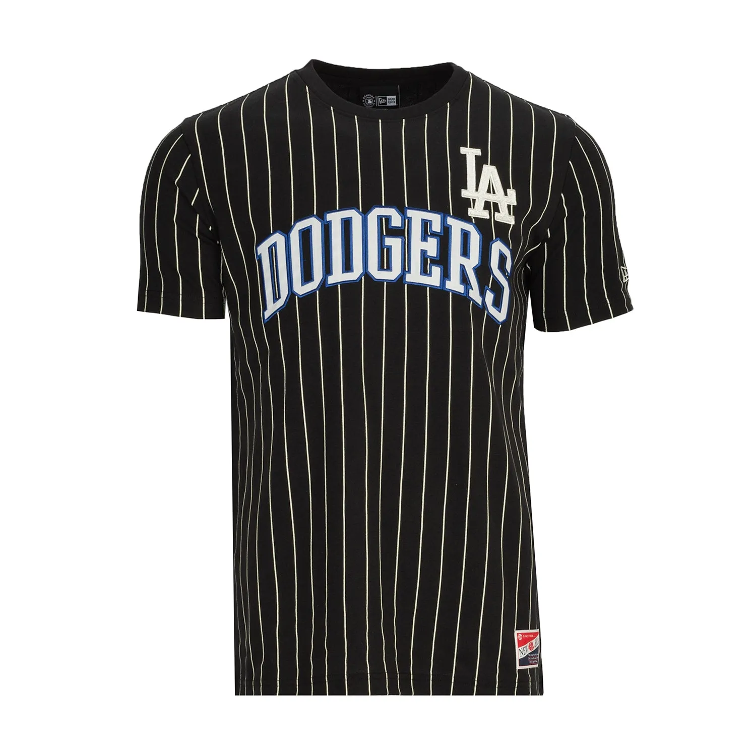 Stream Fit Dodgers Chrome Pinstripe Tee - Mens