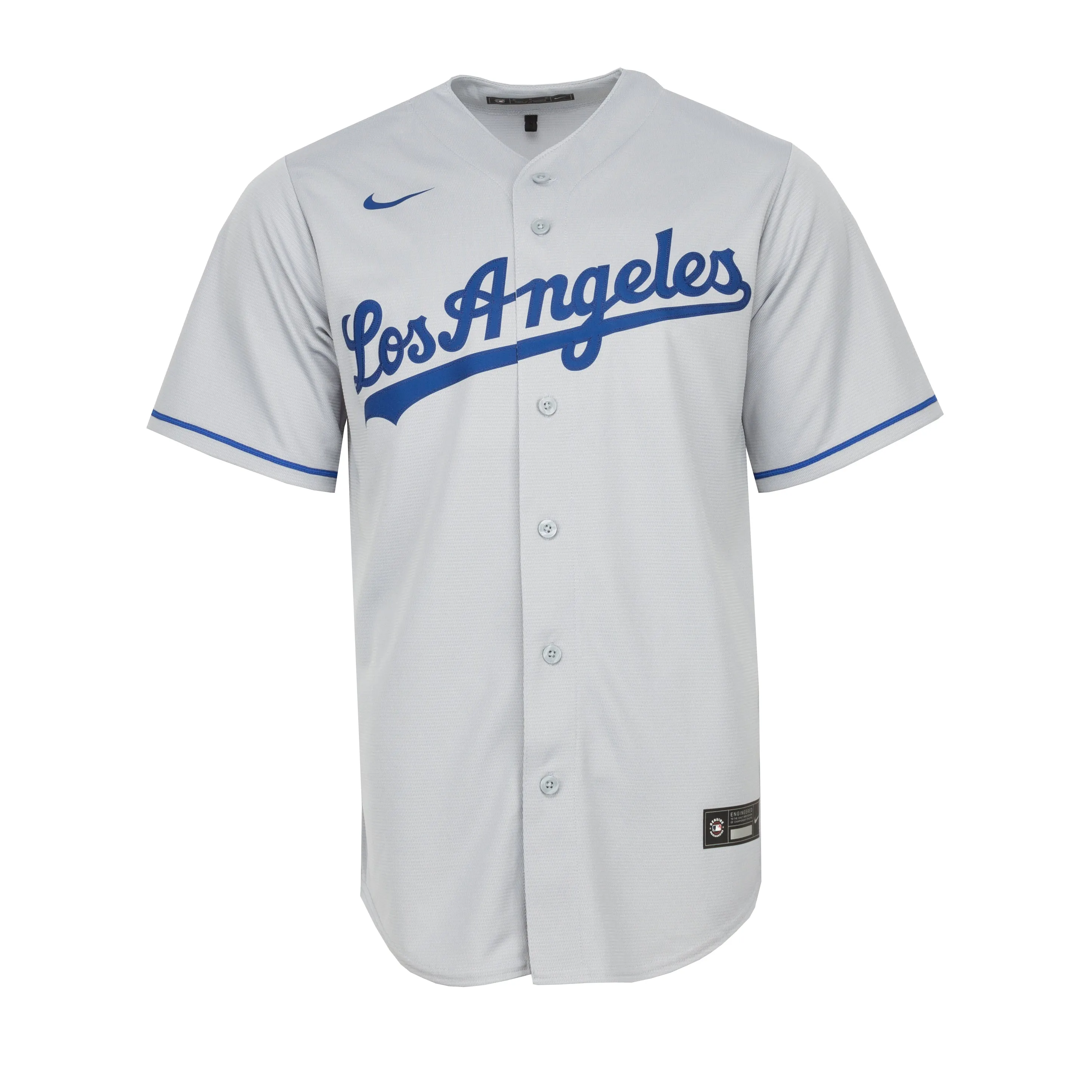 QuickReleaseFastener SoftTouch Dodgers Nike Replica Away Jersey - Mens