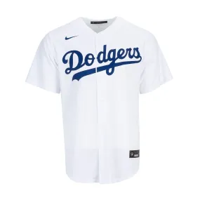 Dodgers Nike Replica Betts Home Jersey - Mens DoubleLayeredHem Basic Core