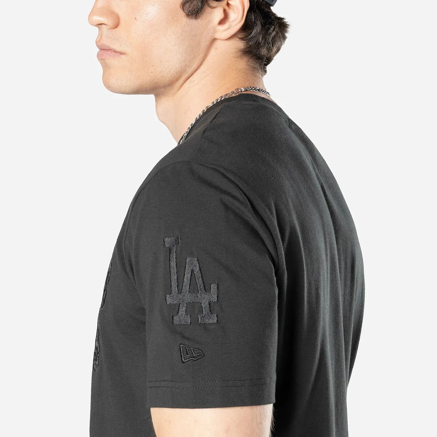 Dodgers Triple Black Tee - Mens Jump Core