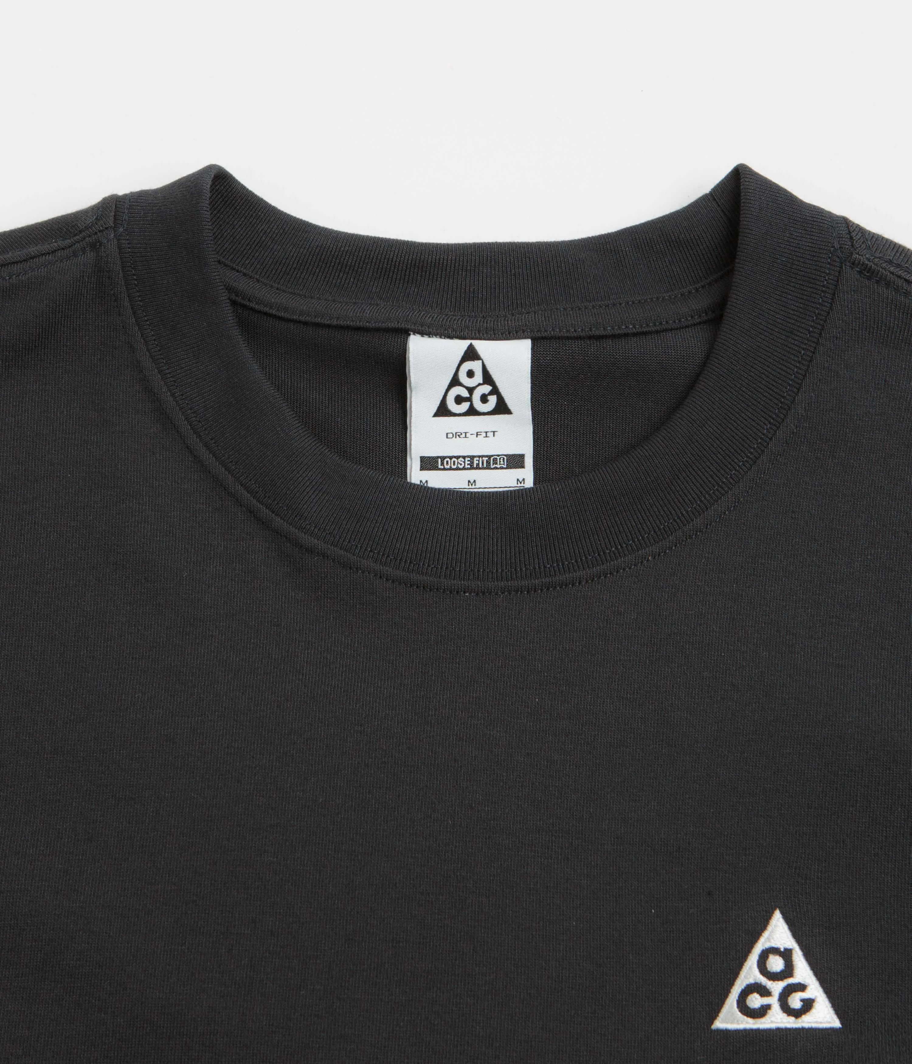 waterproof windproof Nike ACG Tri Logo T-Shirt - Black