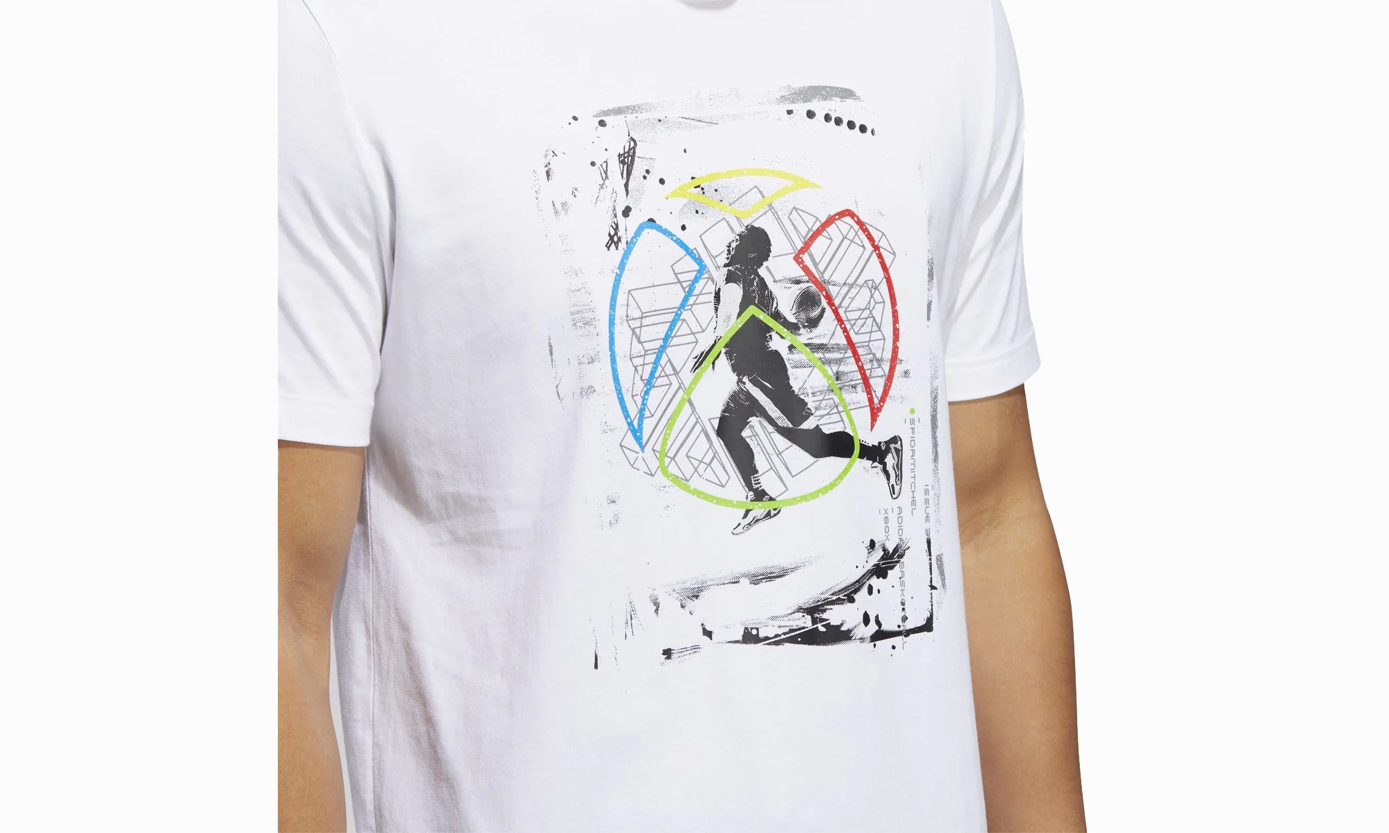 Donovan Mitchell X Xbox Tee "White" TearResistant Material HygroscopicFiber