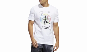 Donovan Mitchell X Xbox Tee "White" AntiStatic Material Frost Glow