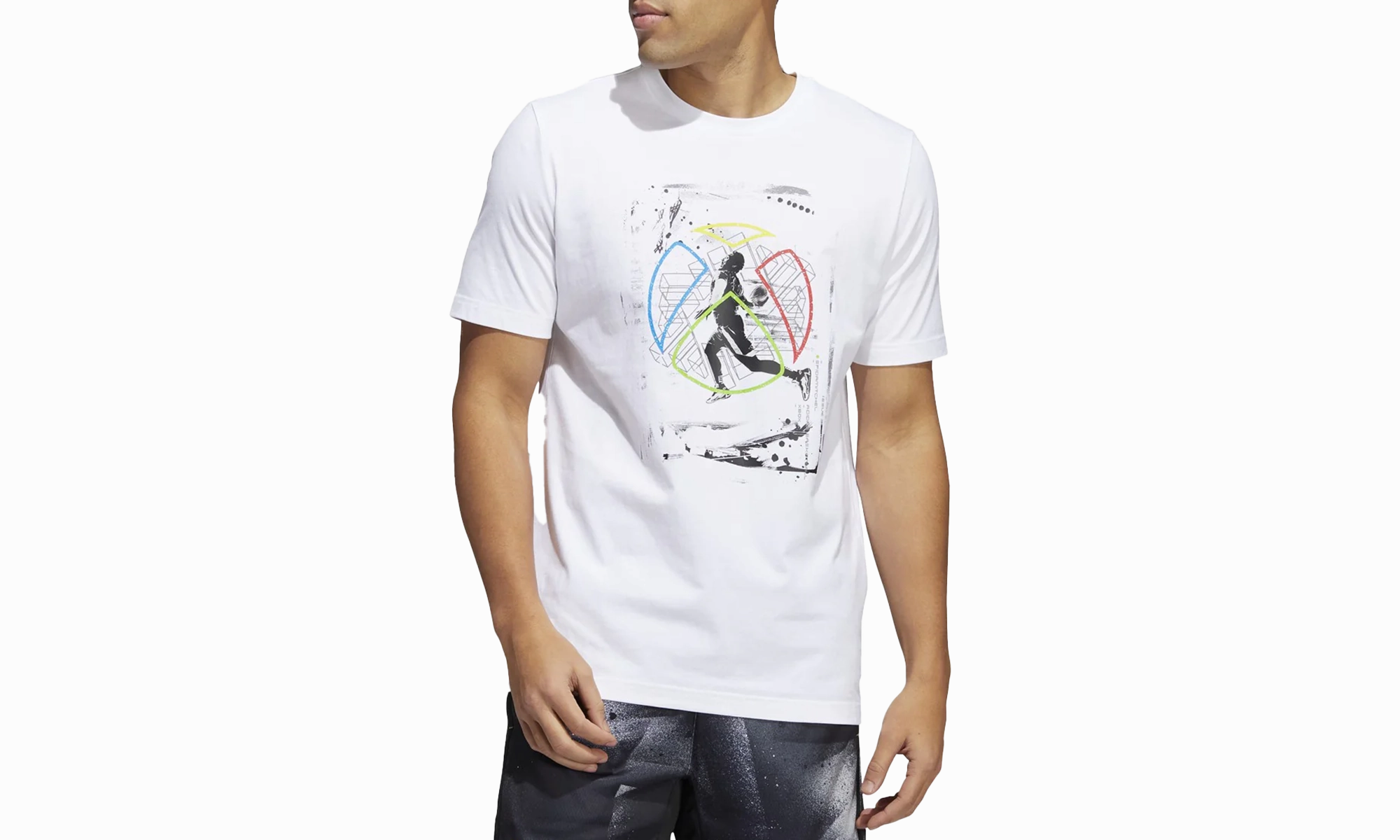 Donovan Mitchell X Xbox Tee "White" AntiStatic Material Frost Glow