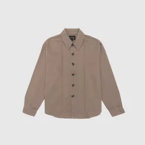 Striped Pattern Everyday Wear FLOAT OVERSHIRT