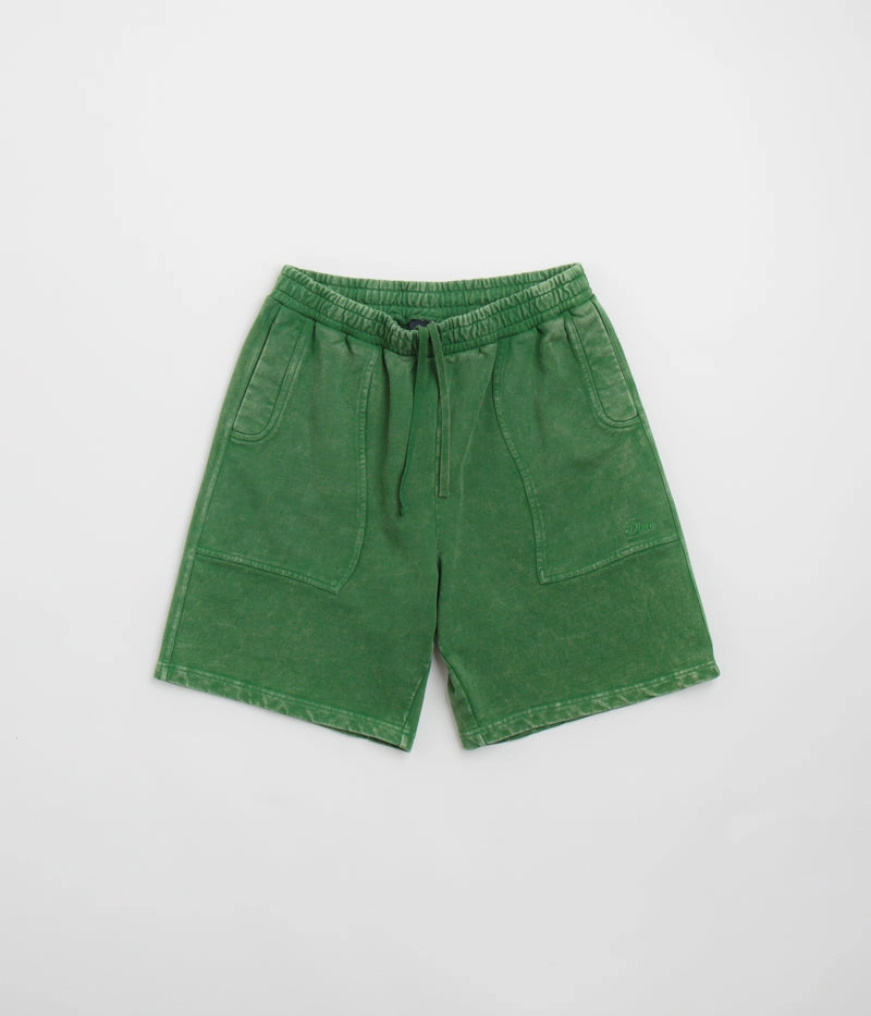 custom-made Dime Cyclone French Terry Shorts - Evergreen Snow Washed