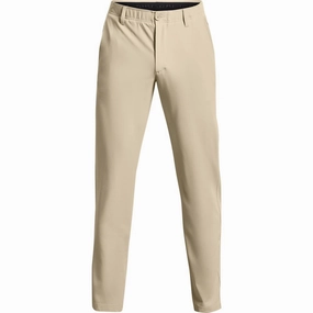 Drive Tapered Fit Trousers Khaki Base Stain Resistant Weave Tapered Leg Design
