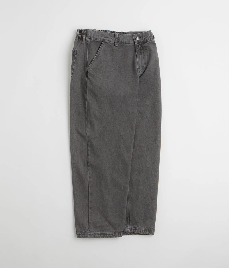 Poetic Collective Poet Denim Pants - Grey Wash High-rise waist Freedom Motion