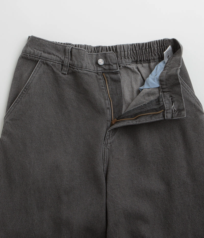 Poetic Collective Poet Denim Pants - Grey Wash Flexible Knees SecureClosures