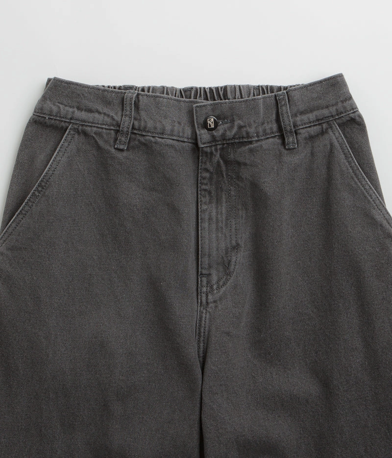 Poetic Collective Poet Denim Pants - Grey Wash SmoothZipClosure Modern Utility
