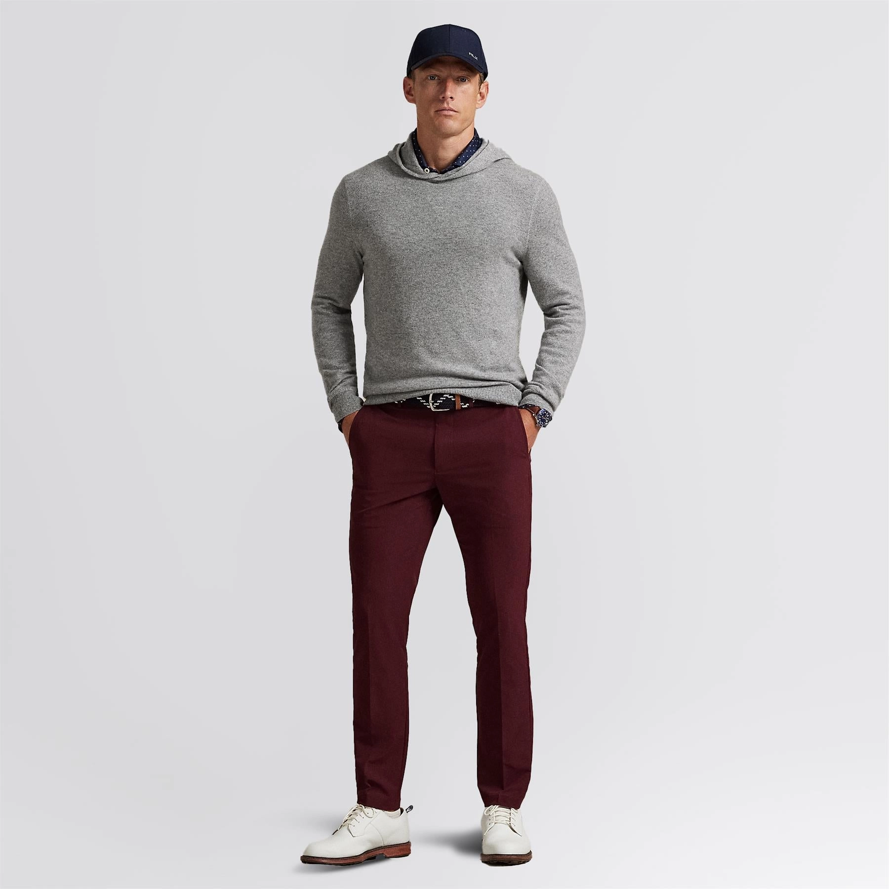LightweightDesign RLX Slim Fit Performance Trousers Rich Ruby