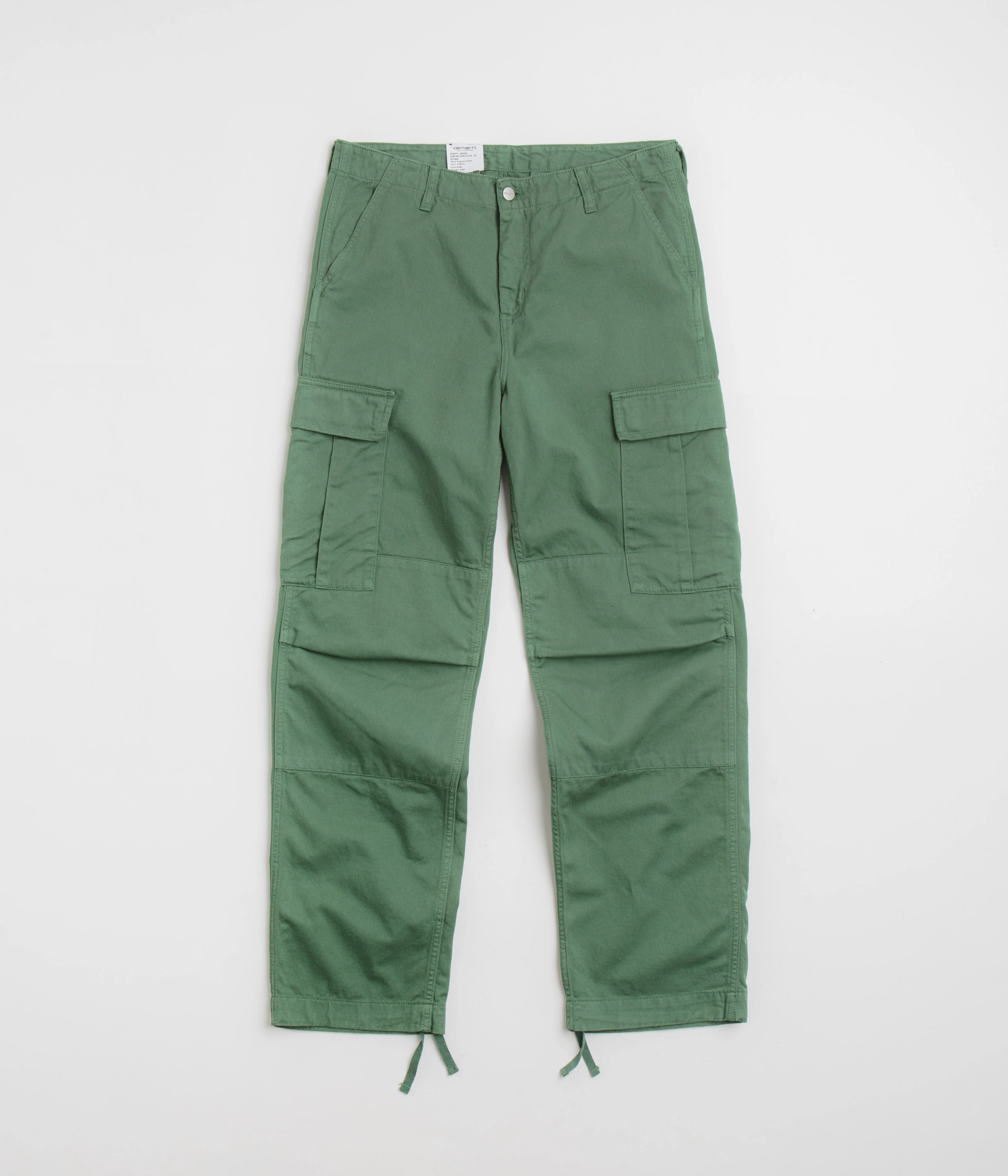 Tall Length Carhartt Regular Cargo Pants - Duck Green