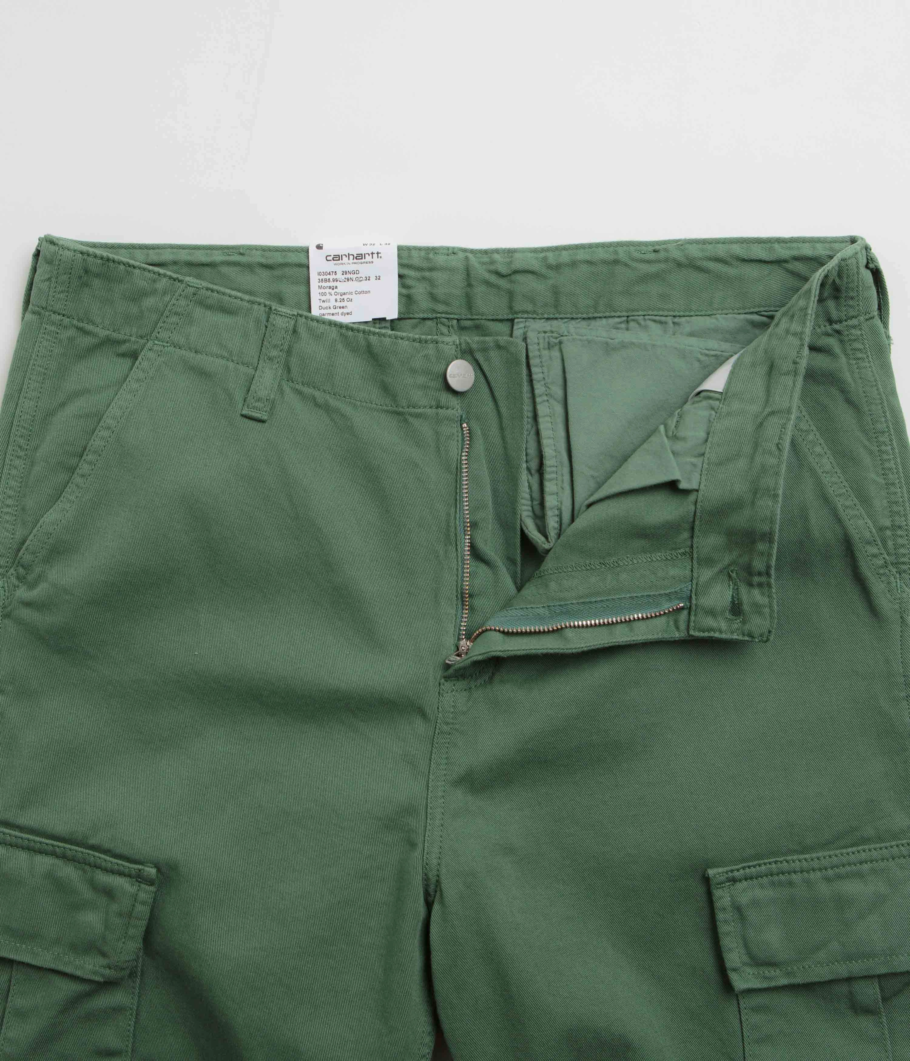 StretchWaistband Carhartt Regular Cargo Pants - Duck Green