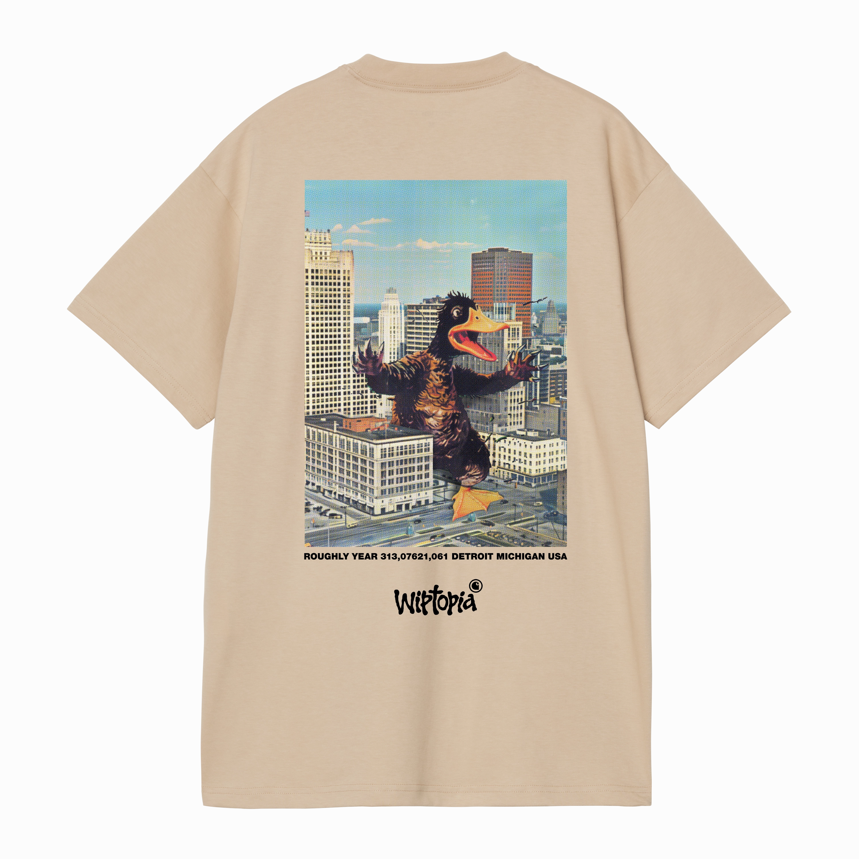 Abrasion Resistant Edging Carhartt WIP S/S Wiptopia T-Shirt