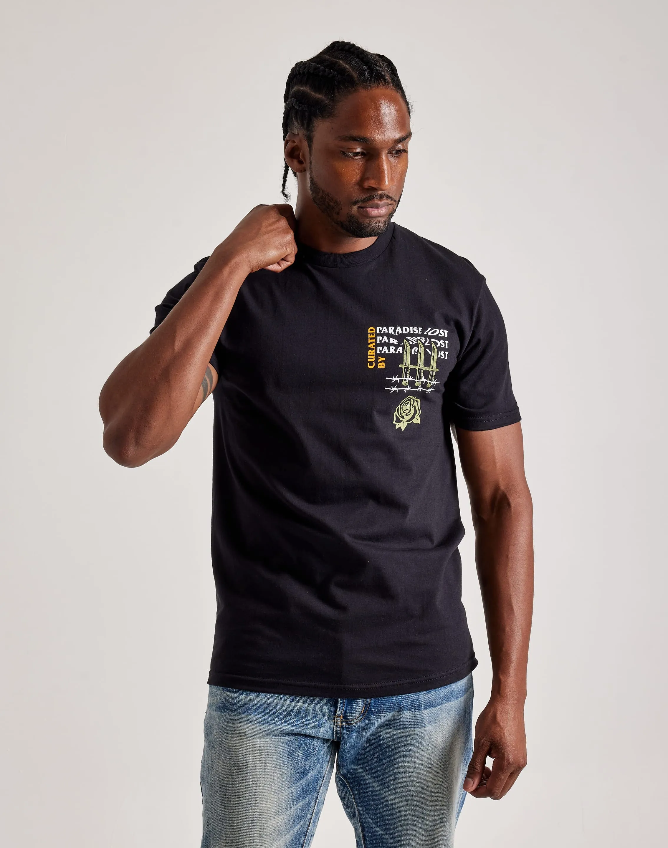 Paradise Lost Whirlwind Tee ElasticBinding TaglessNeckline