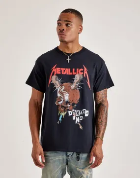 Global Cool Merch Traffic Metallica Damage Inc. Tour Tee