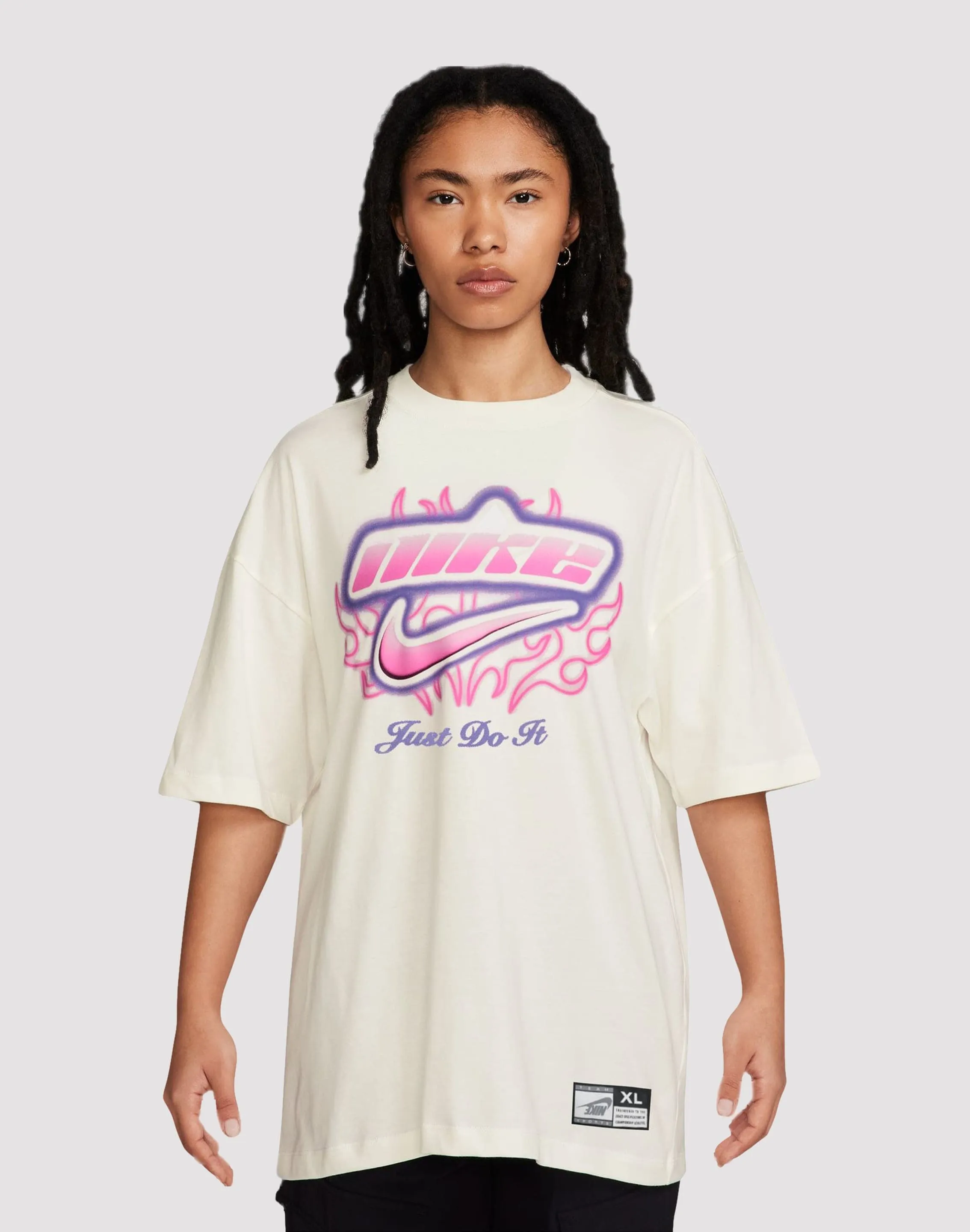 Breathable mesh Airflow Mesh Panels Nike Sportswear Oversized Tee