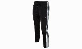 Breathable fabric Cigarette Pant Womens Style "Black Noir"