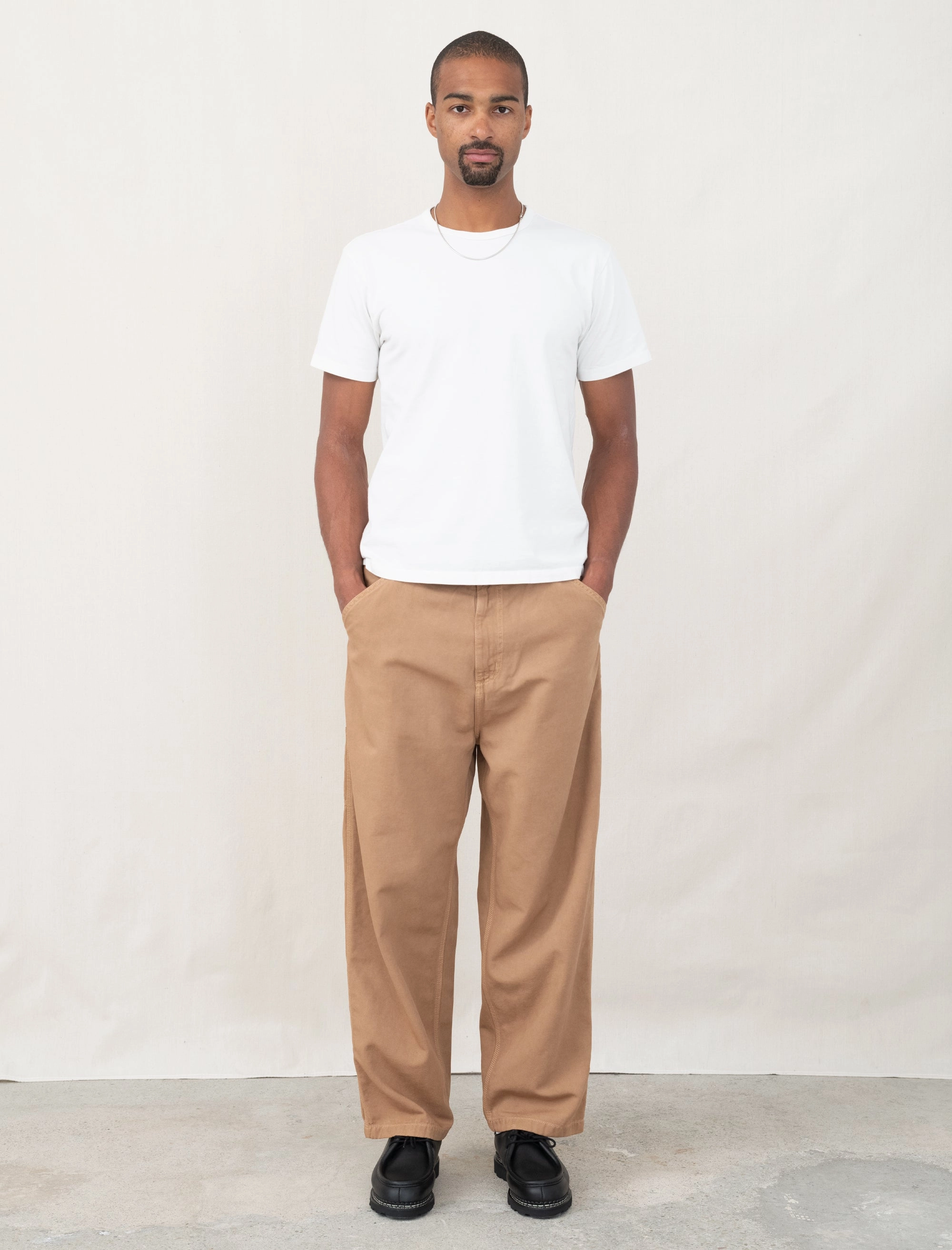 OG Single Knee Pant (Peanut) OrganicCotton Soft Texture