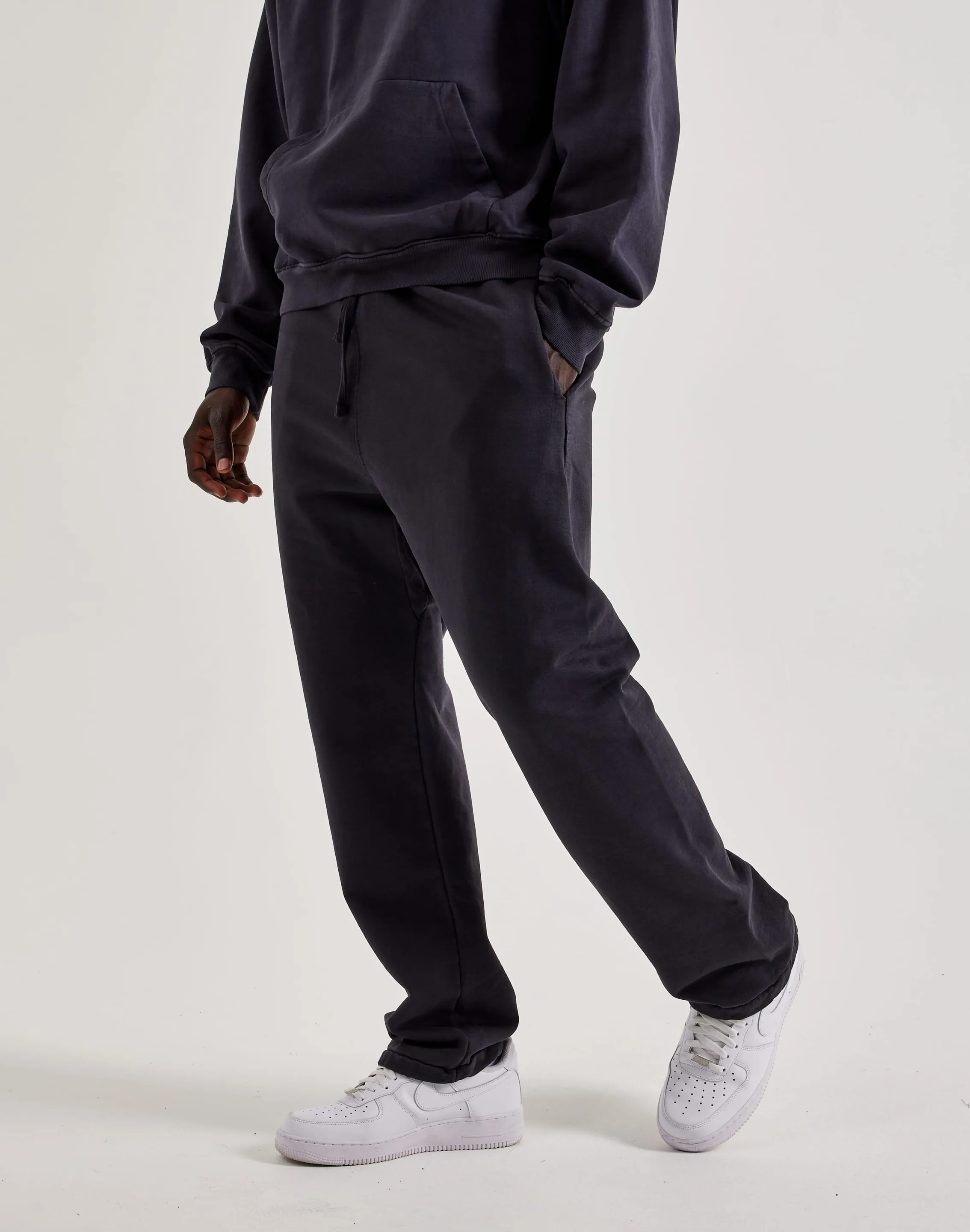 Mom Soft Elegant Glow MNML Heavy Relaxed Everyday Fleece Sweatpants