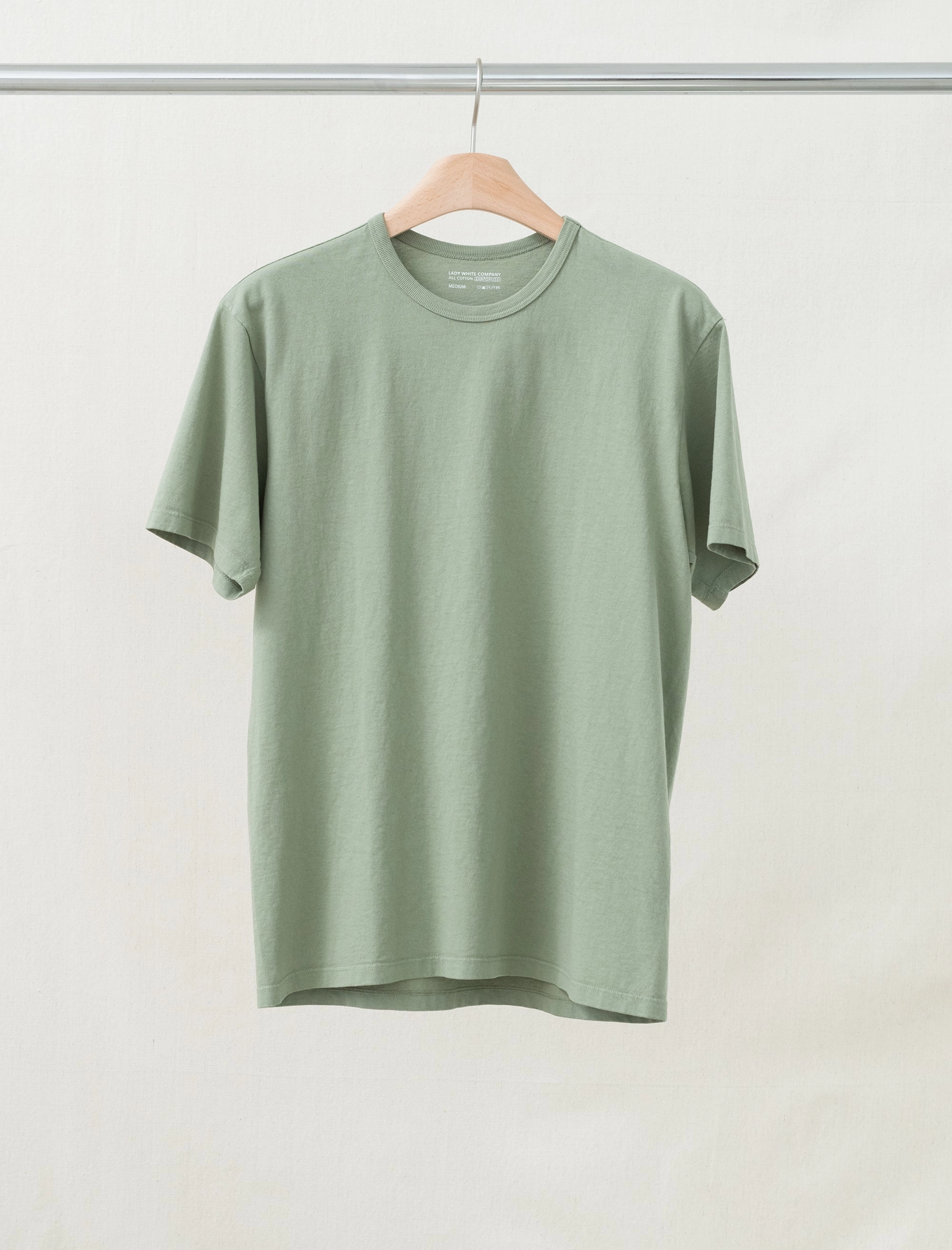 T-Shirt 2-Pack (Pistachio) Breathable Mesh Back Sustainable Waterproofing