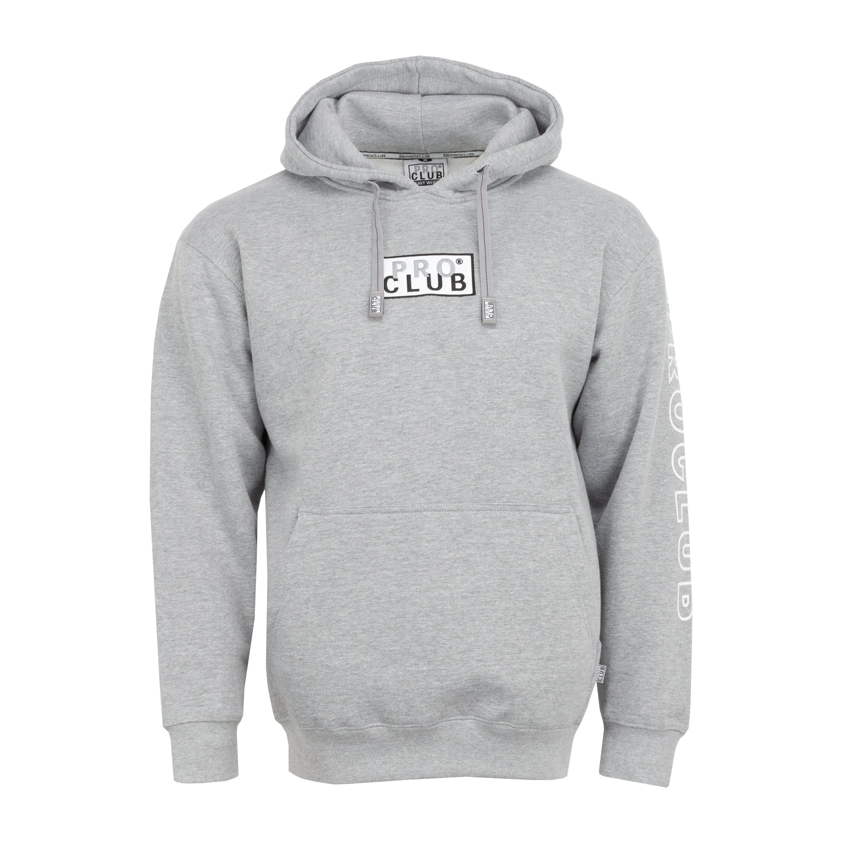 Embroidered Box Logo Hoodie - Mens Sharp Edge