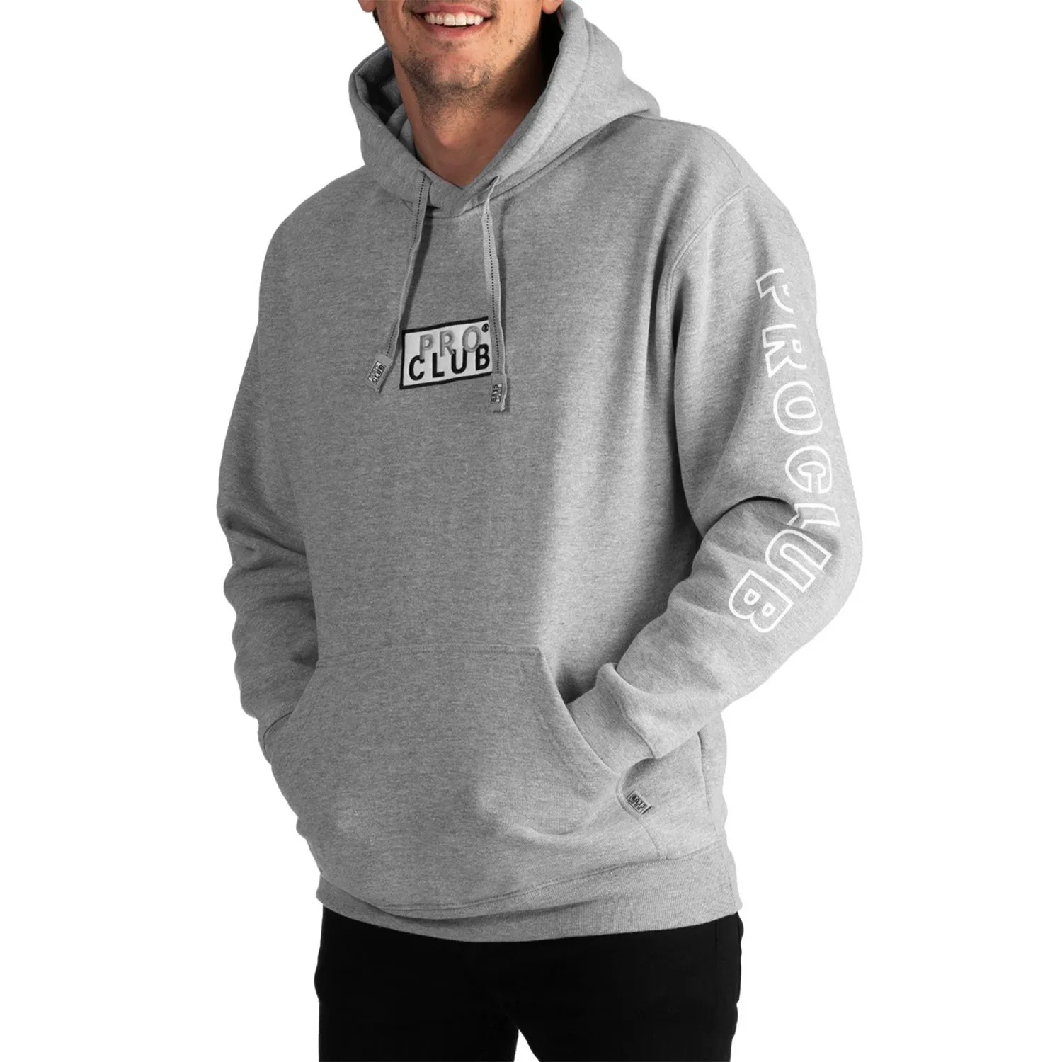 MultiPocket System AntiStatic Cloth Embroidered Box Logo Hoodie - Mens