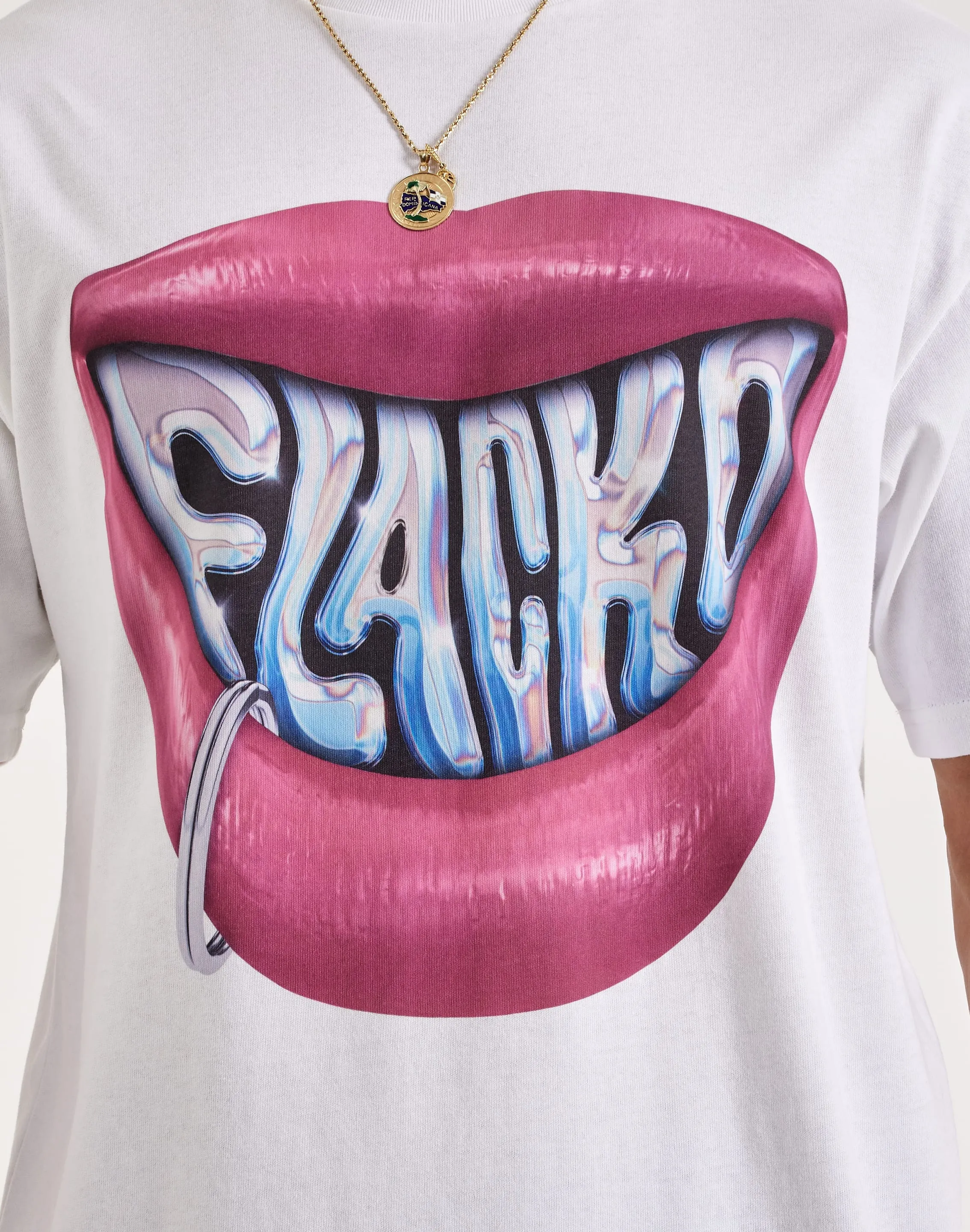 MoistureManagementSystem Wind Block Puma A$AP Rocky Flacko Smile Tee