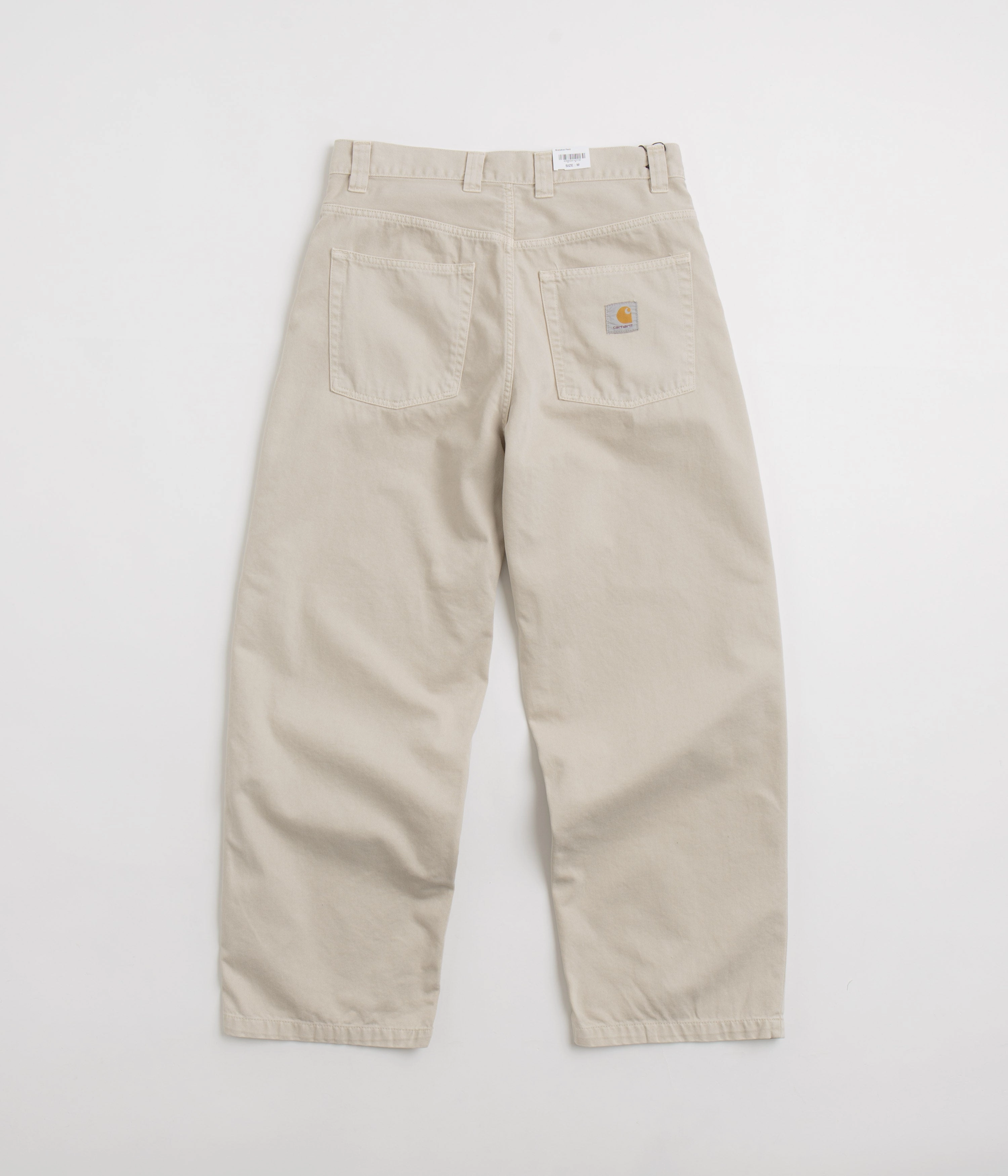 Carhartt Brandon Denim Pants - Fleur De Sel Day To Night Decorative stitching