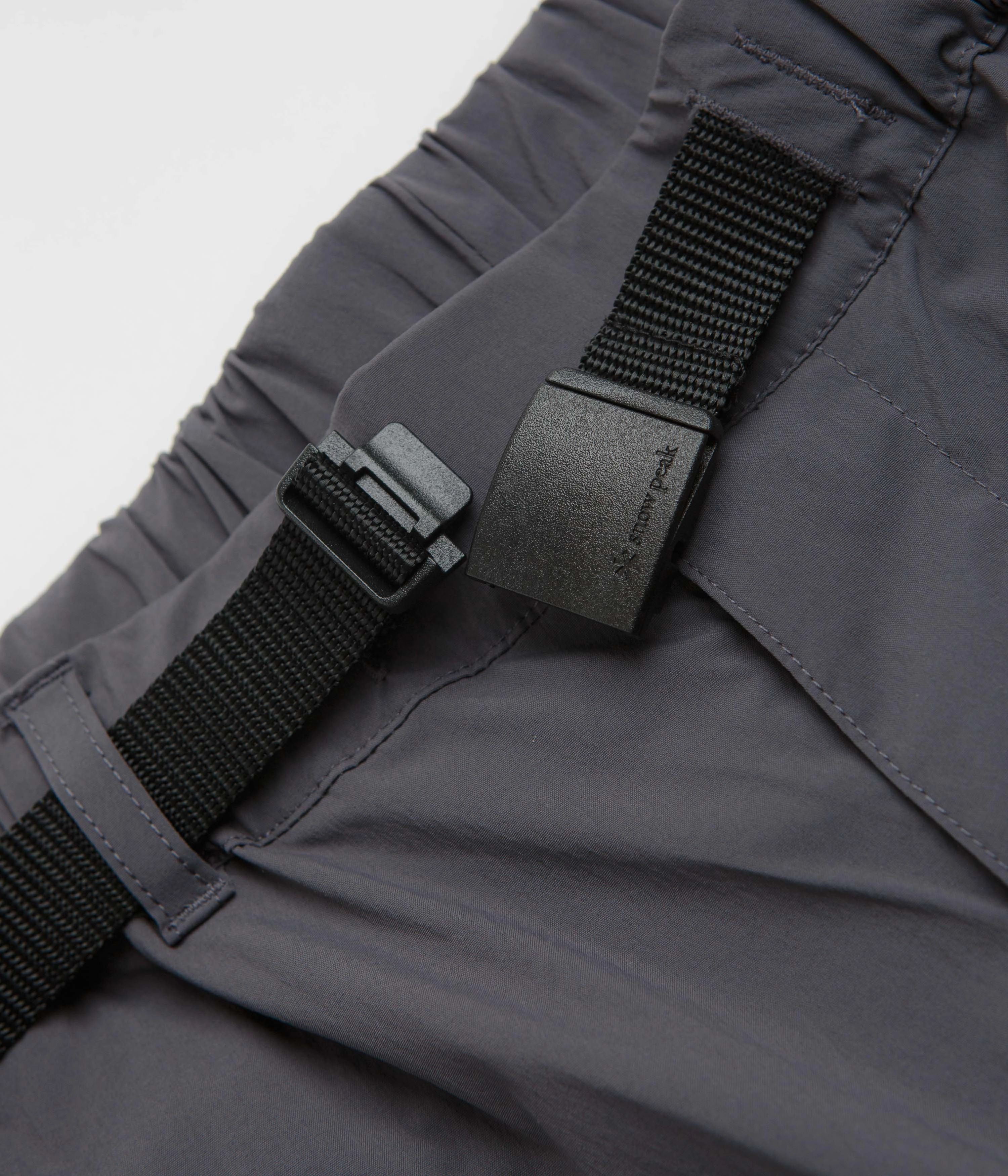 Snow Peak NSD Utility Pants - Charcoal Pull-on style
