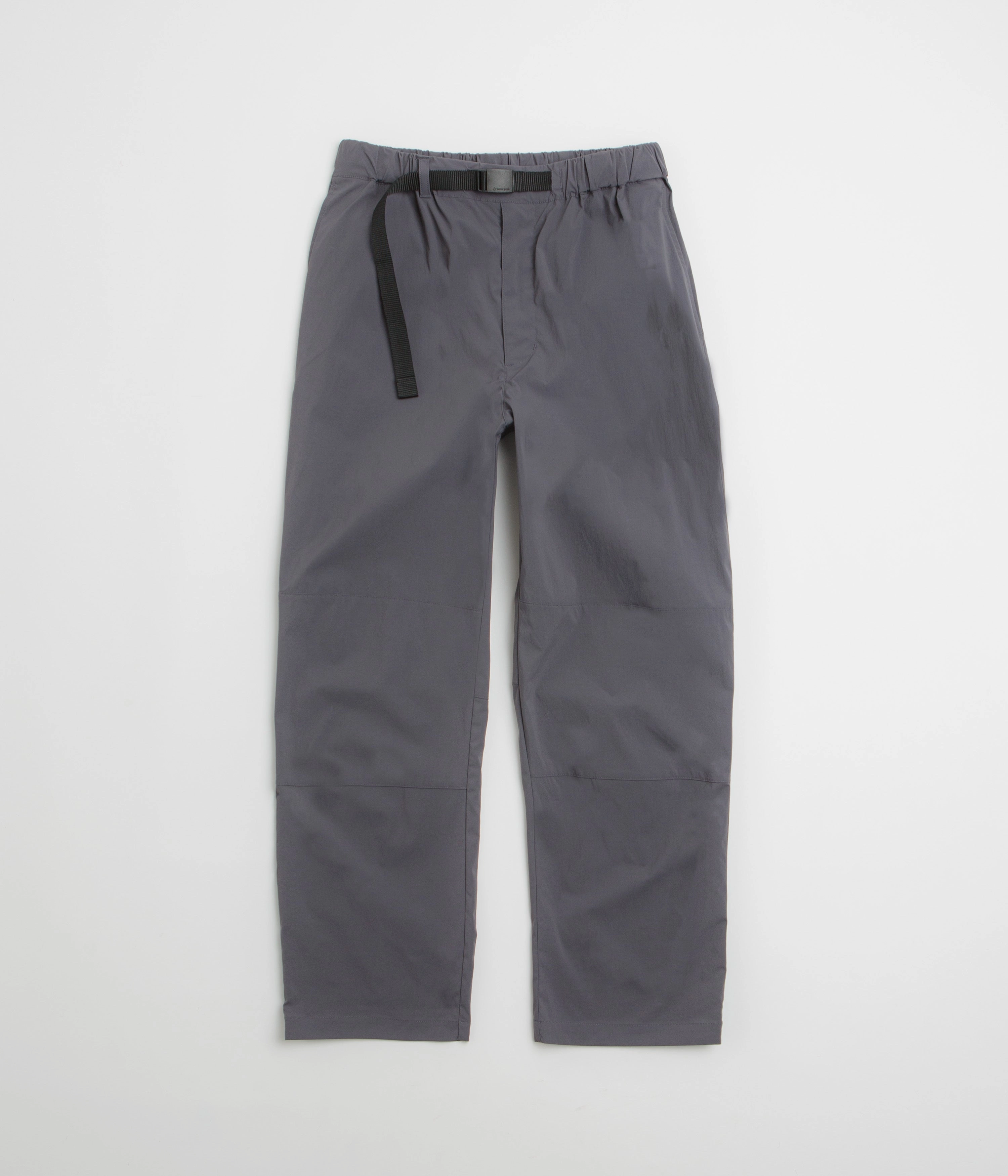 Compression Support Lining Snow Peak NSD Utility Pants - Charcoal